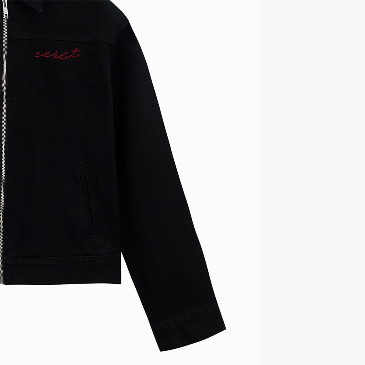 이어스트(EERST) TRUCKER JACKET [BLACK]