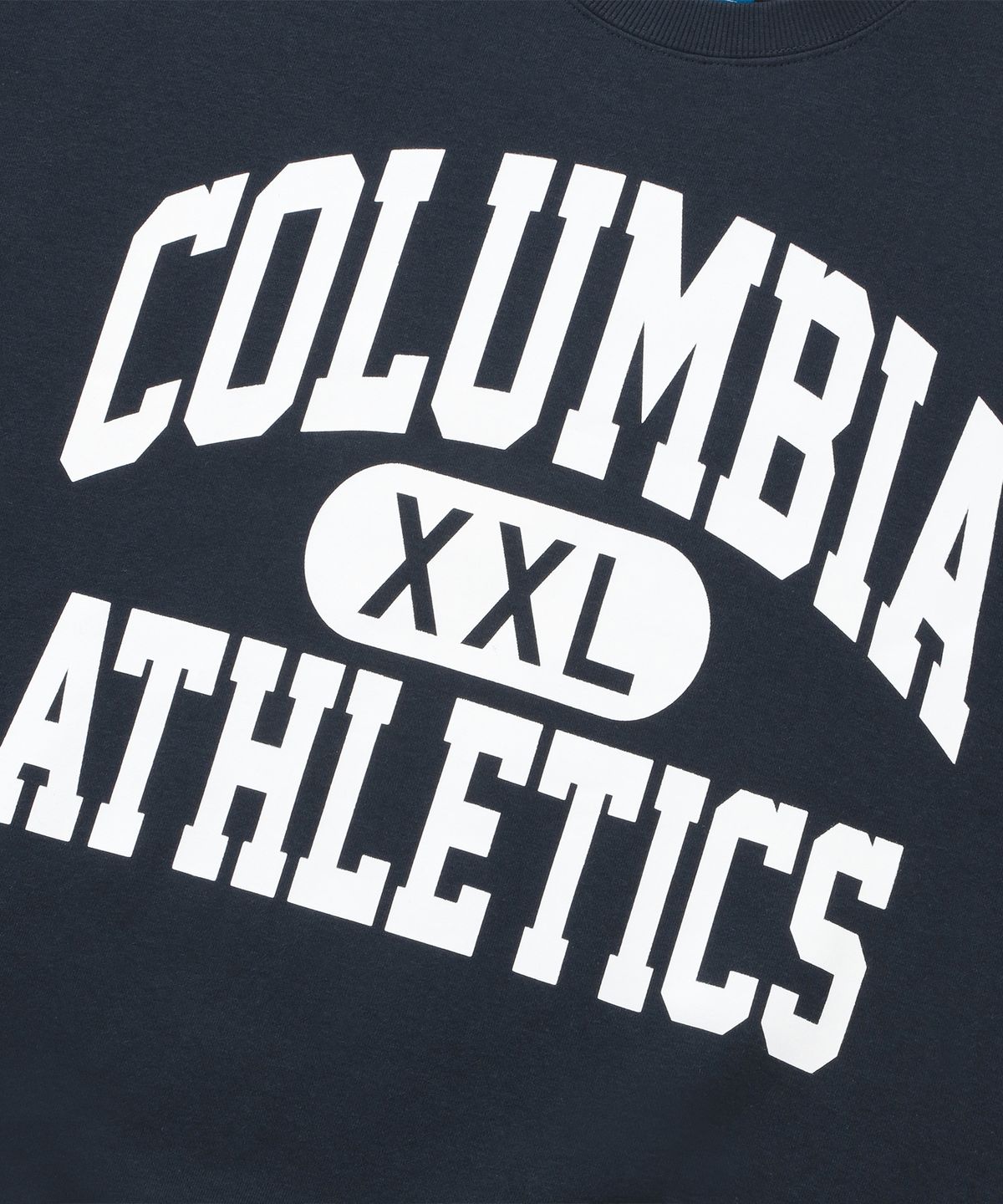 컬럼비아 유니버시티(COLUMBIA UNIVERSITY) XXL OVERSIZE LOGO FLEECE SWEATSHIRTS 크라운네이비