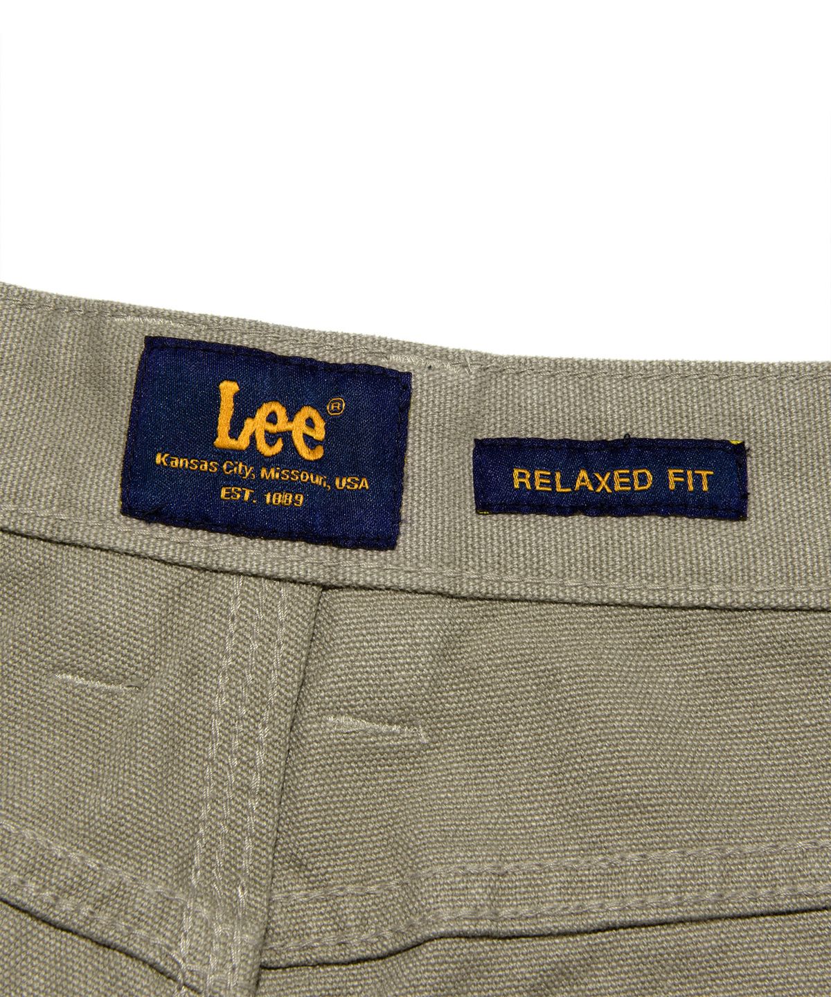 리(LEE) 옥스포드 던가리 팬츠 샌드 베이지