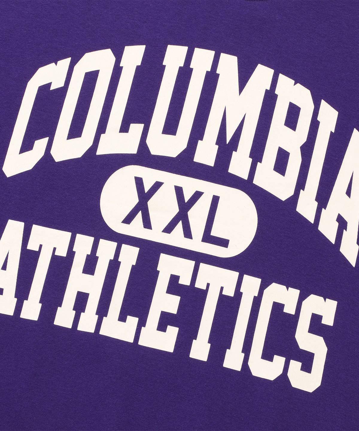 컬럼비아 유니버시티(COLUMBIA UNIVERSITY) XXL OVERSIZE LOGO FLEECE SWEATSHIRTS 빈티지퍼플