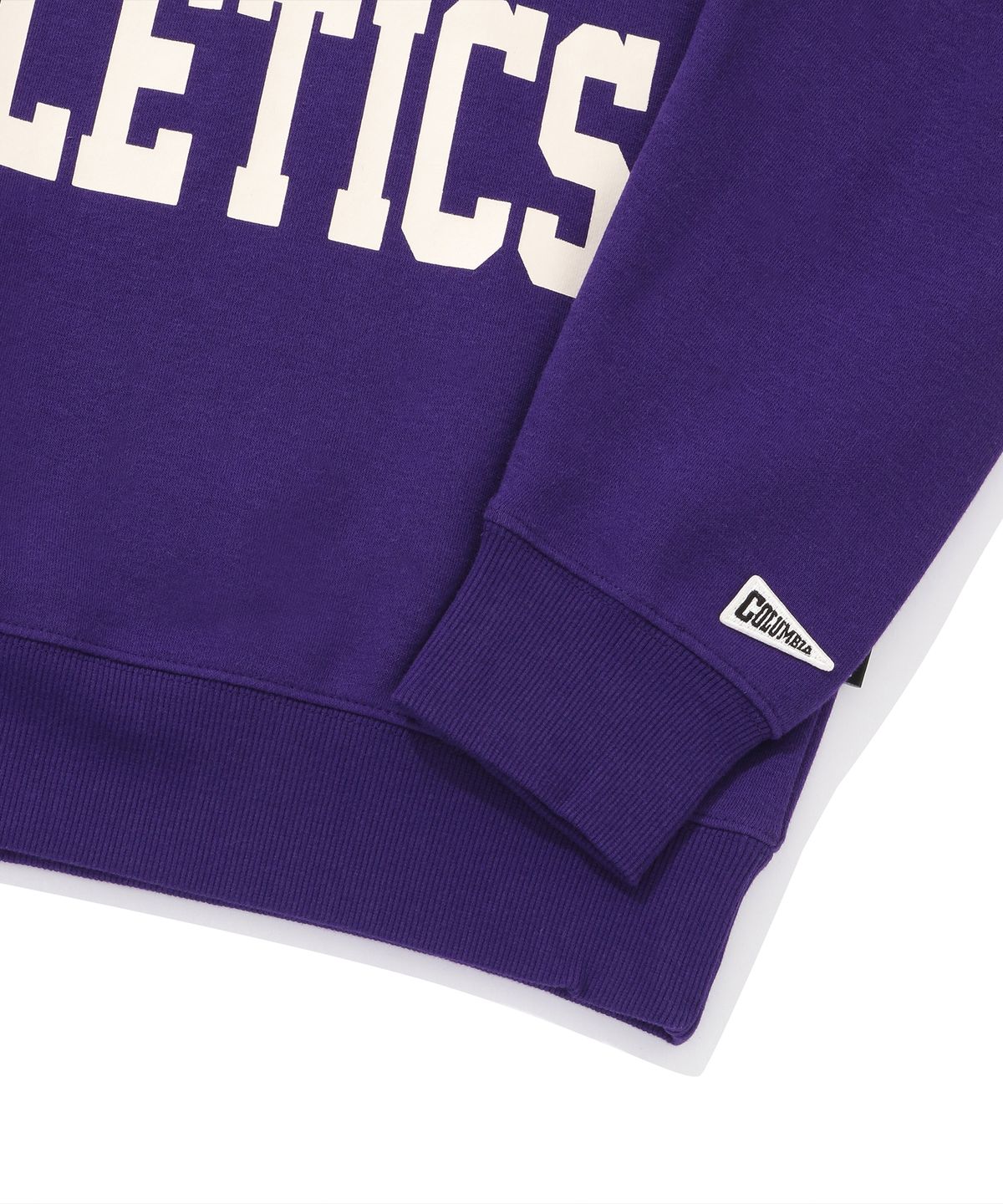컬럼비아 유니버시티(COLUMBIA UNIVERSITY) XXL OVERSIZE LOGO FLEECE SWEATSHIRTS 빈티지퍼플