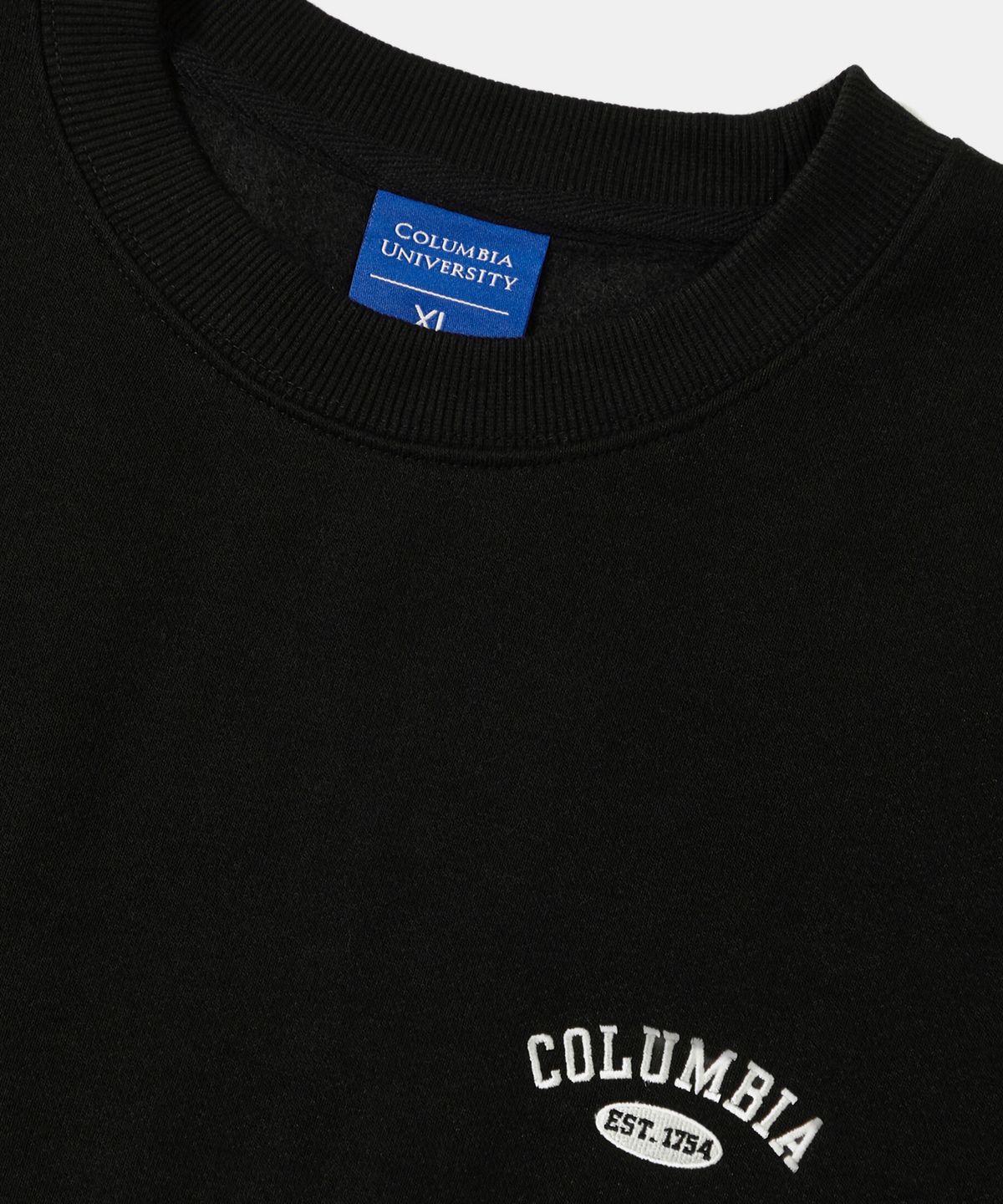 컬럼비아 유니버시티(COLUMBIA UNIVERSITY) CU ARCH LOGO FLEECE SWEATSHIRTS 블랙