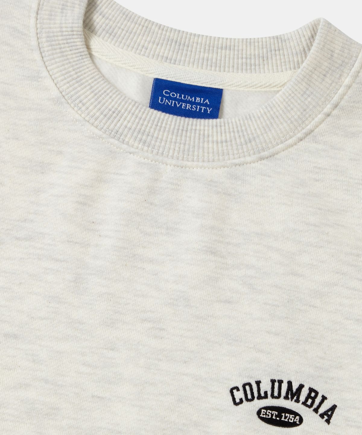 컬럼비아 유니버시티(COLUMBIA UNIVERSITY) CU ARCH LOGO FLEECE SWEATSHIRTS 오트밀