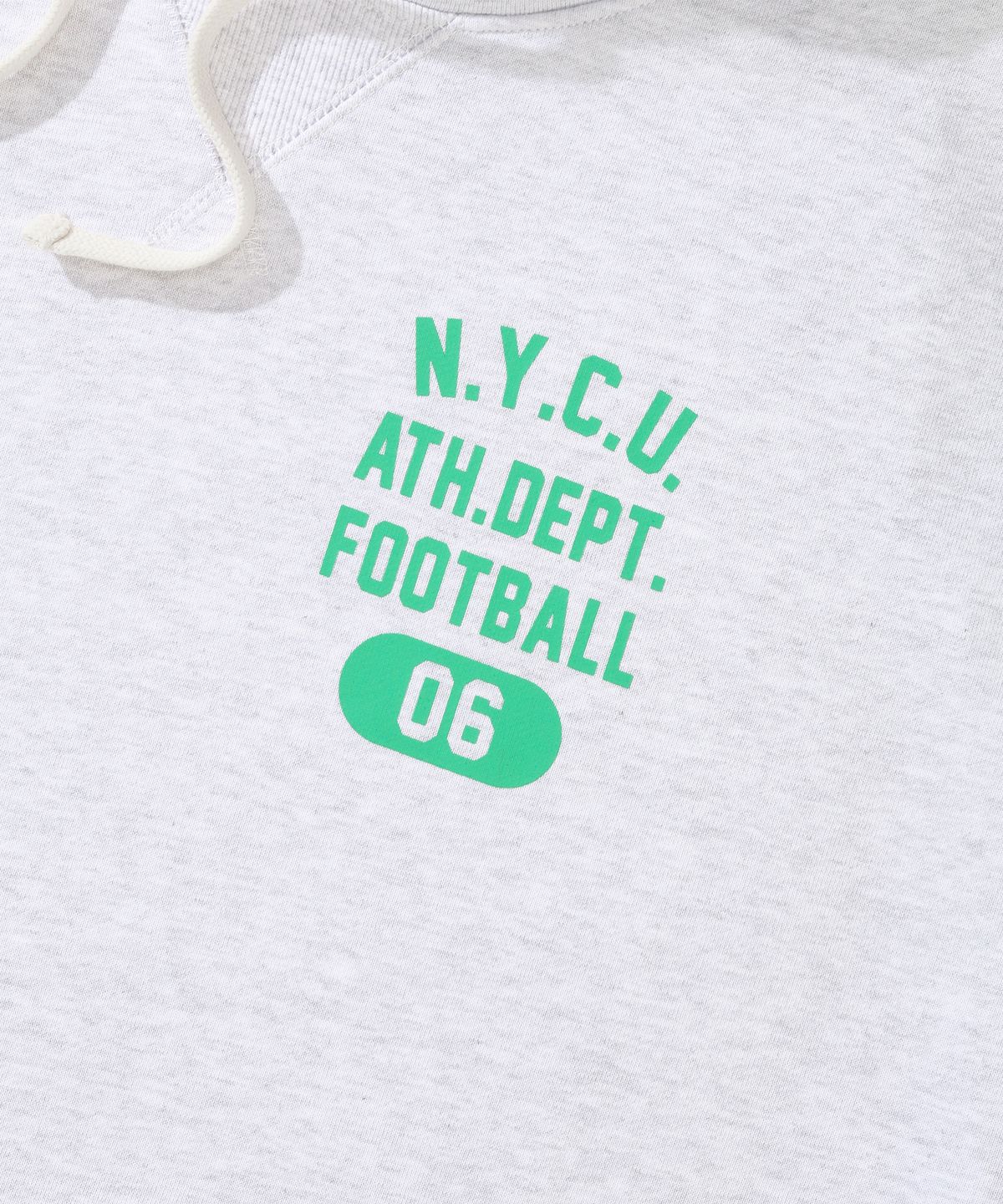 컬럼비아 유니버시티(COLUMBIA UNIVERSITY) 1906 FOOTBALL TEAM LOGO TERRY HOODIE 라이트M그레이