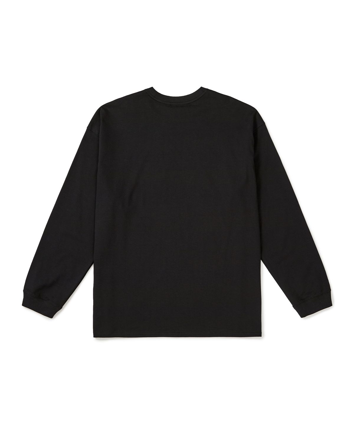 이에이(IEY) BUTTERFLY OVER LONG SLEEVE T-SHIRT Black