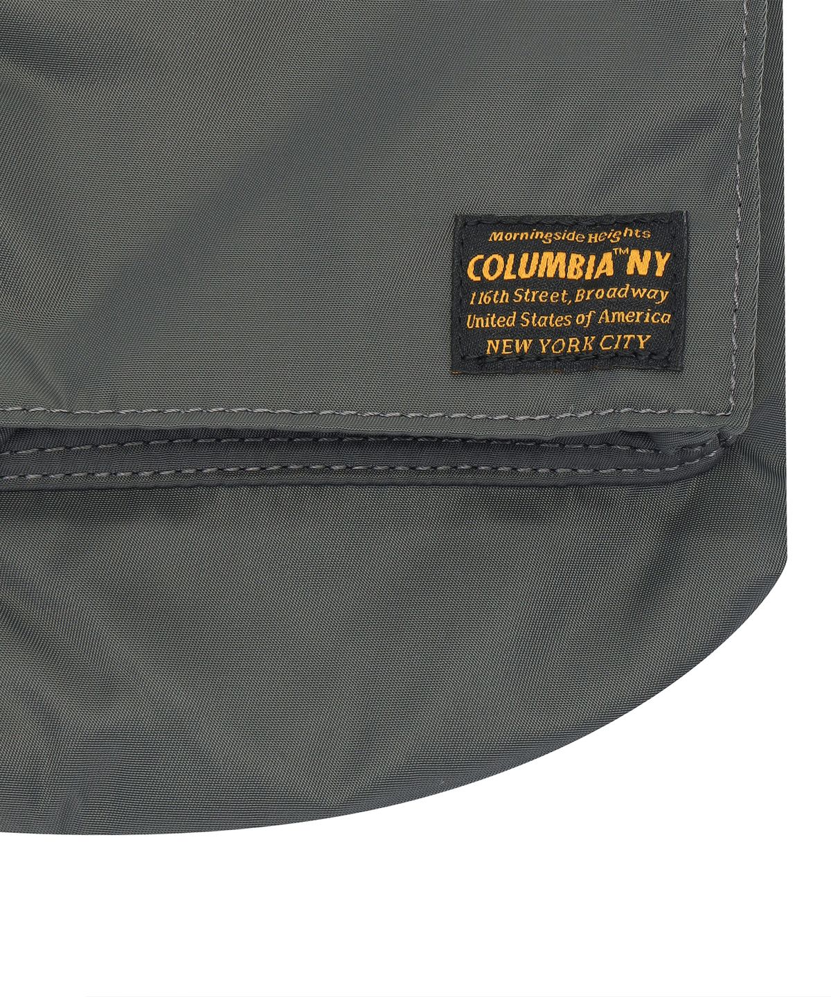 컬럼비아 유니버시티(COLUMBIA UNIVERSITY) M-LABEL HELMET SMALL CROSS BAG 차콜
