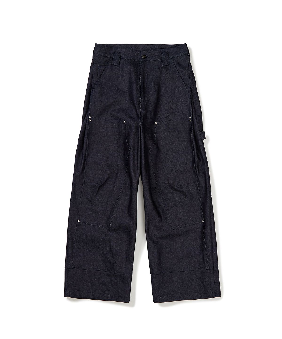 이에이(IEY) NU-MAC CARPENTER PANTS Dark Indigo