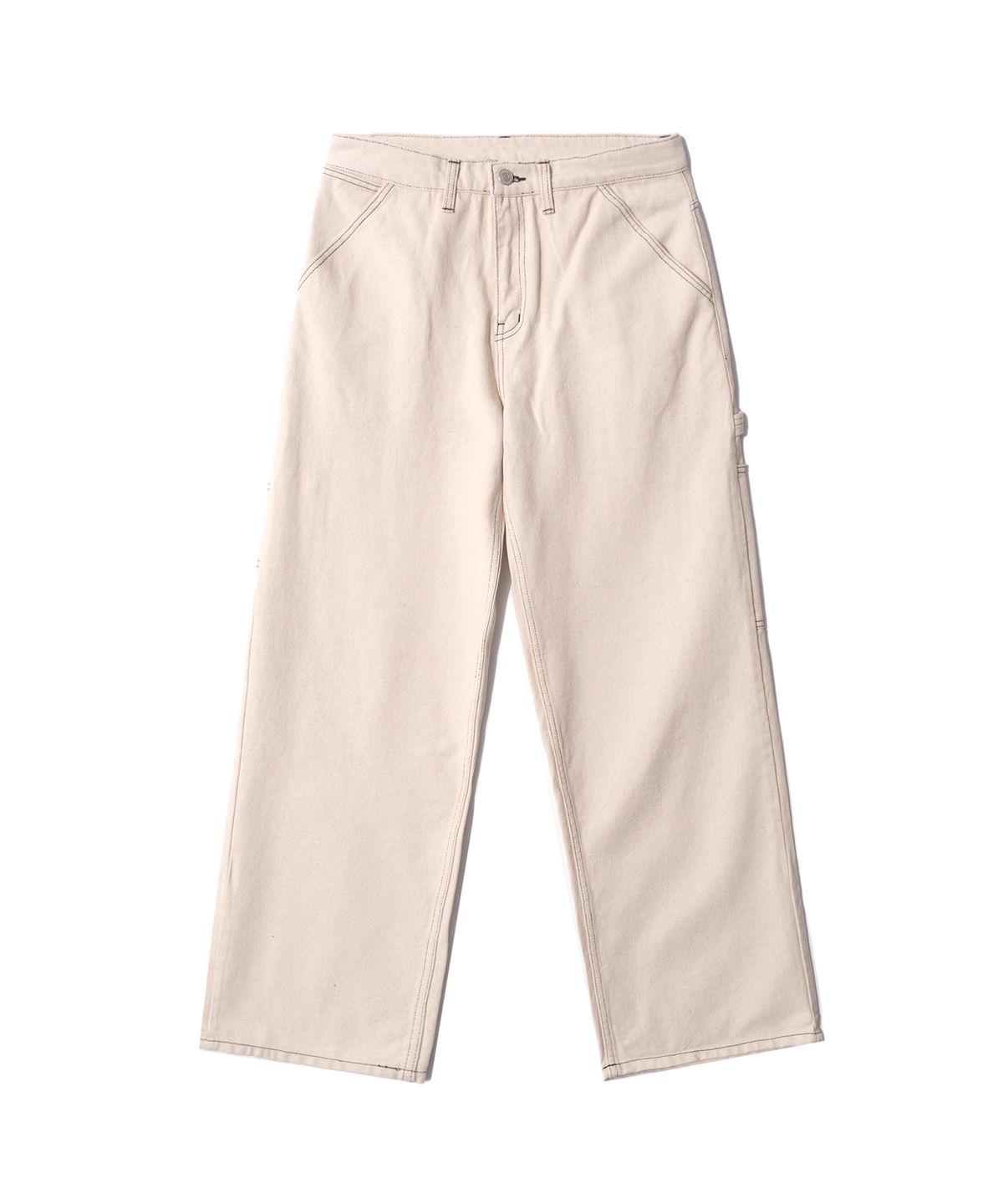 큐티에잇 가먼츠(QT8 GARMENTS) GB Cotton Stitch Carpenter Pant (Oatmeal)