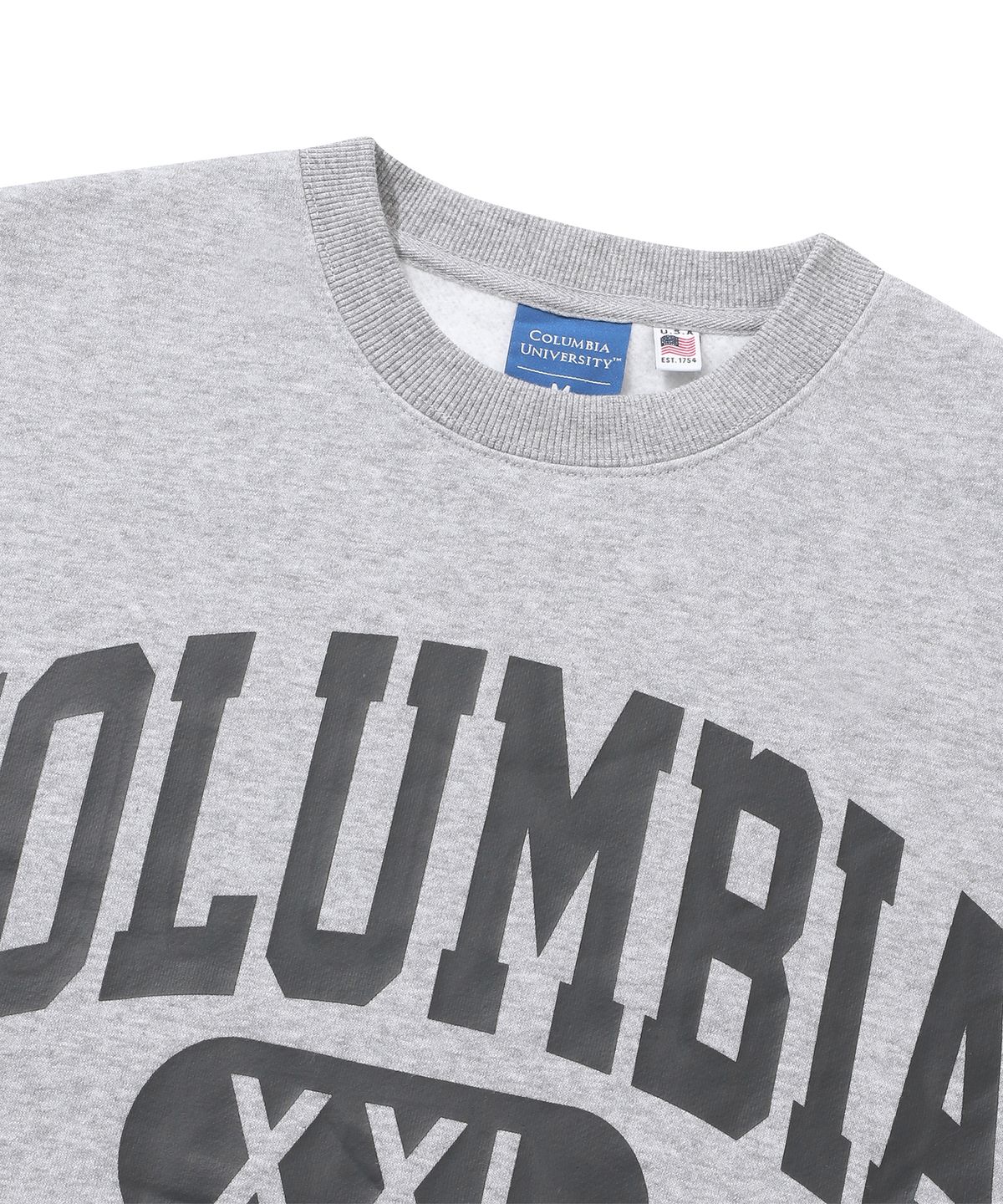 컬럼비아 유니버시티(COLUMBIA UNIVERSITY) XXL OVERSIZE LOGO FLEECE SWEATSHIRTS M그레이
