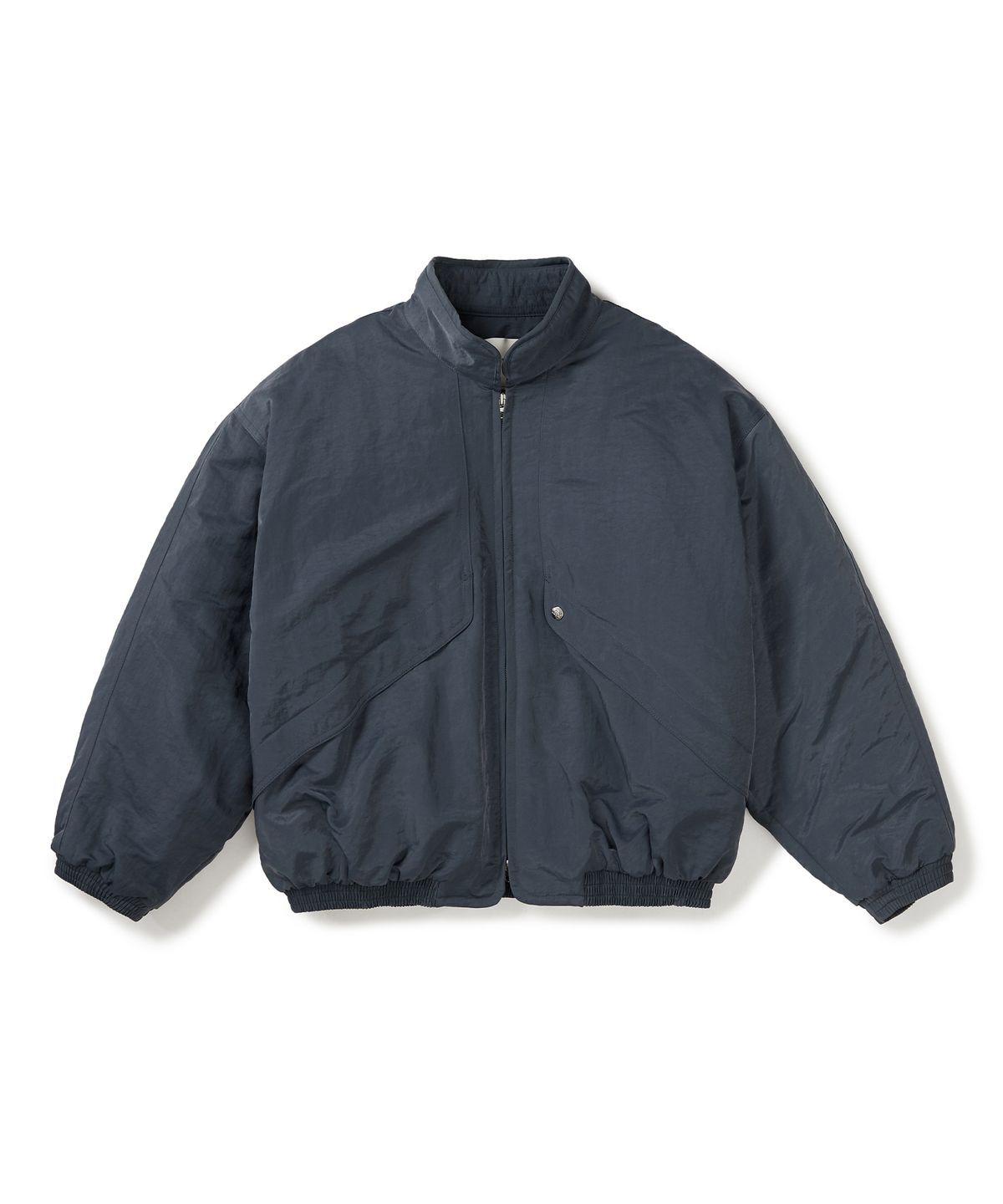 이에이(IEY) WIRE COLLAR OVERSIZED JUMPER Blue