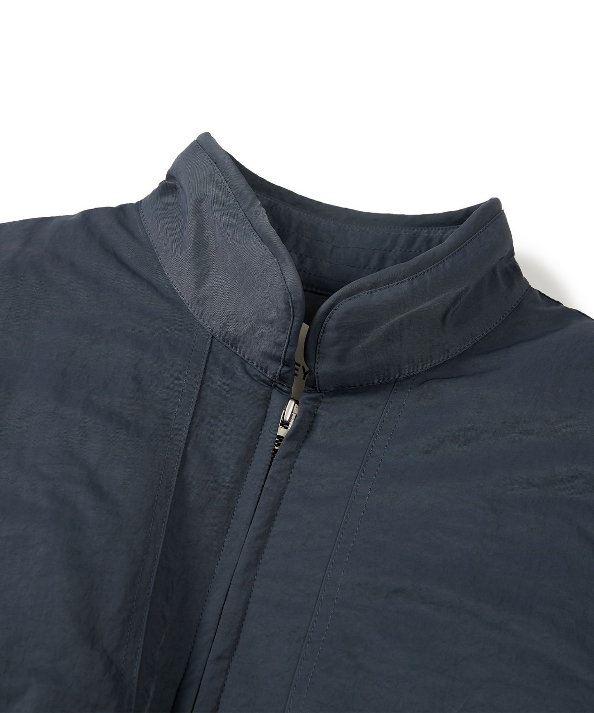 이에이(IEY) WIRE COLLAR OVERSIZED JUMPER Blue