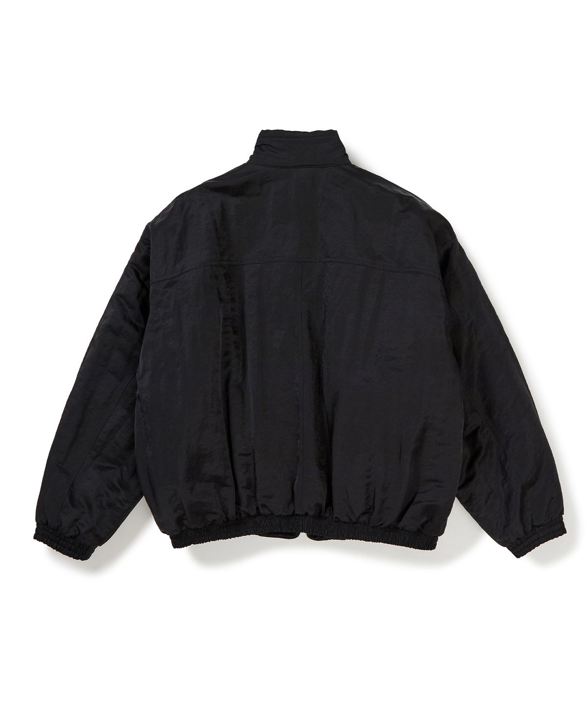 이에이(IEY) WIRE COLLAR OVERSIZED JUMPER Black