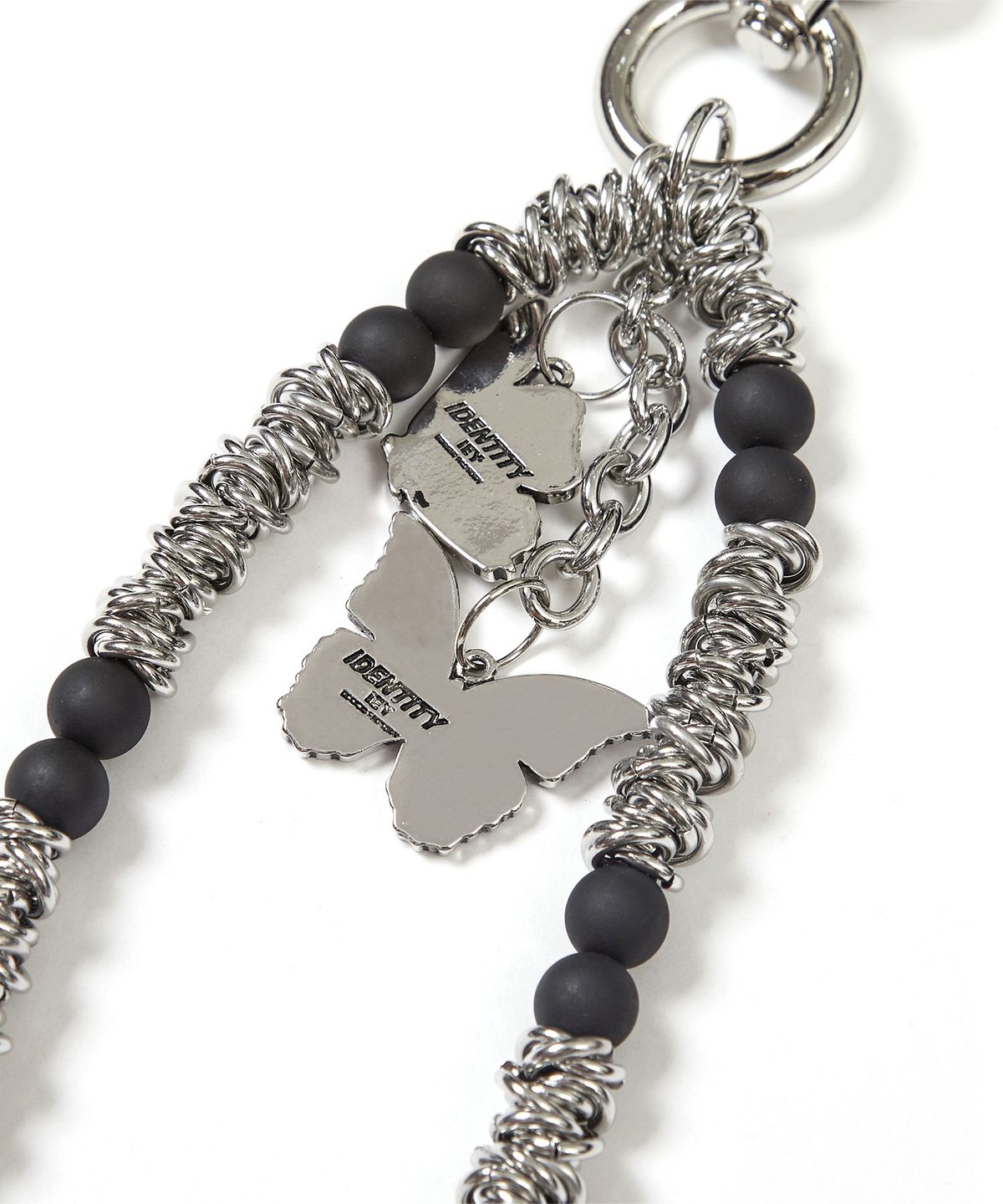 이에이(IEY) BUTTERFLY KEYRING Silver