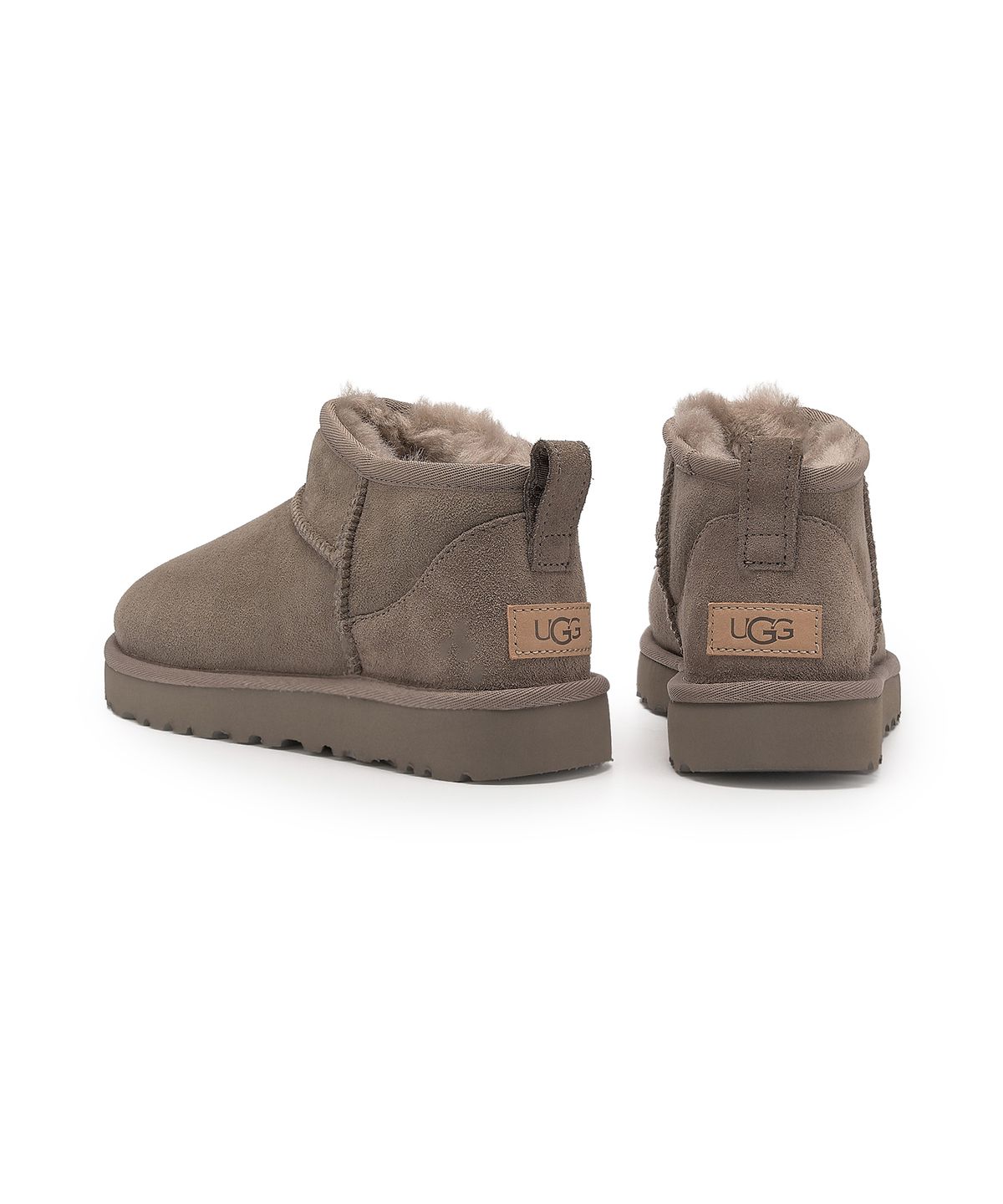 어그(UGG) [for women] 스웨이드 레더 미니 부츠 (클래식 울트라 미니)_SMOKE PLUME/1116109SKP