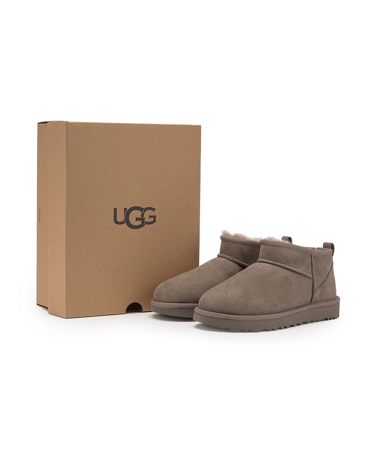 어그(UGG) [for women] 스웨이드 레더 미니 부츠 (클래식 울트라 미니)_SMOKE PLUME/1116109SKP