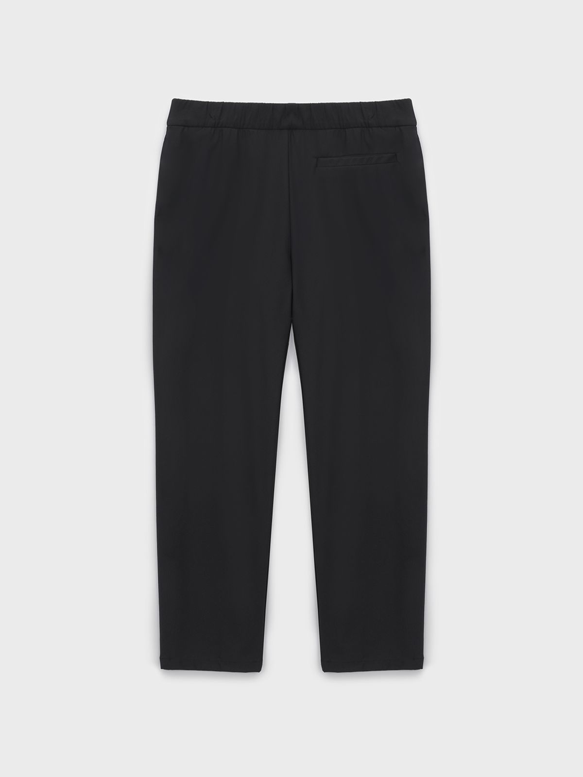 세르지오 타키니(SERGIO TACCHINI) M 고트 우븐 테이퍼드 팬츠 (Black)