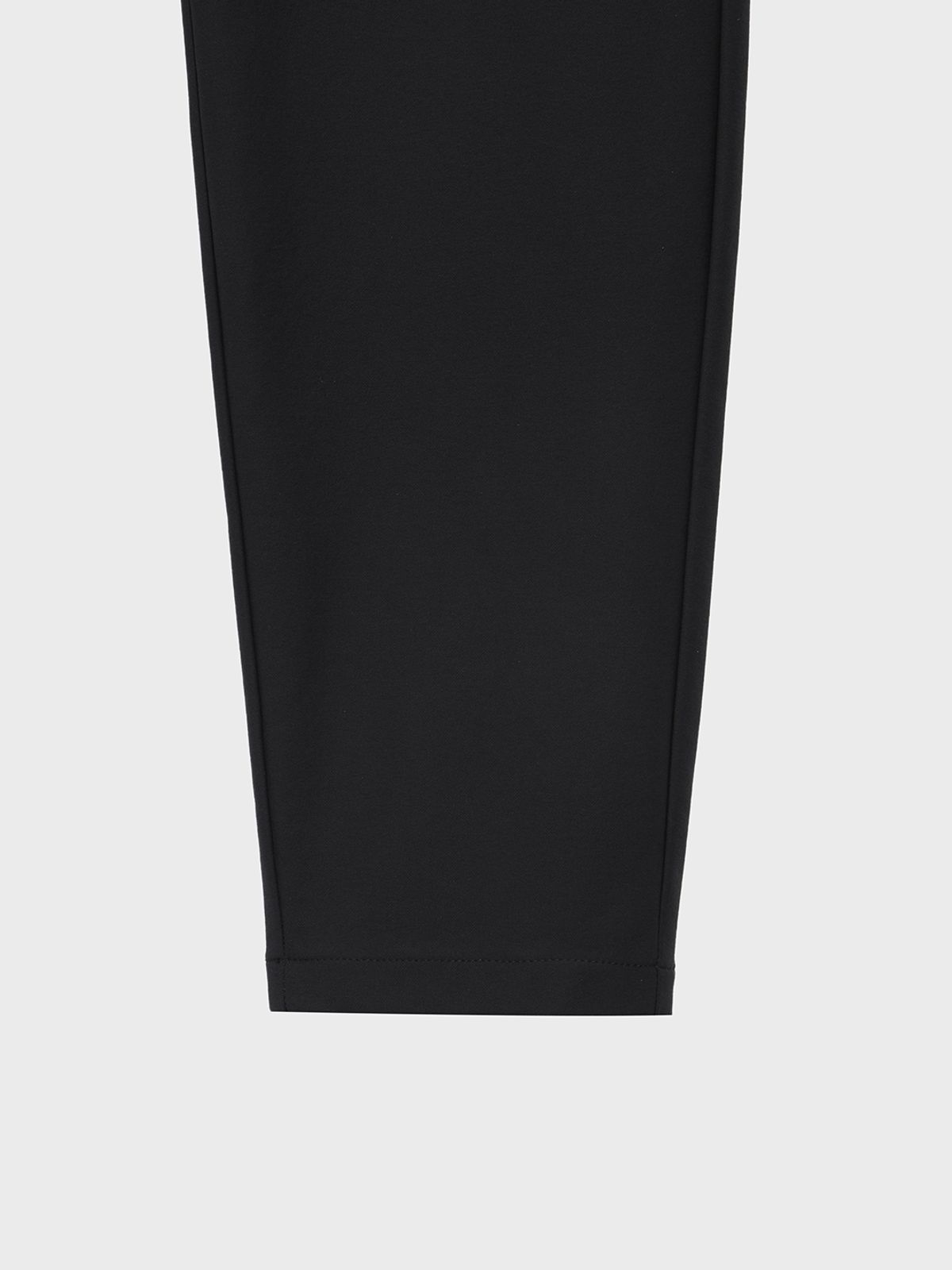 세르지오 타키니(SERGIO TACCHINI) M 고트 우븐 테이퍼드 팬츠 (Black)