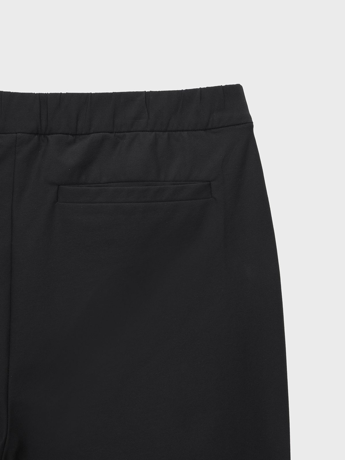 세르지오 타키니(SERGIO TACCHINI) M 고트 우븐 테이퍼드 팬츠 (Black)