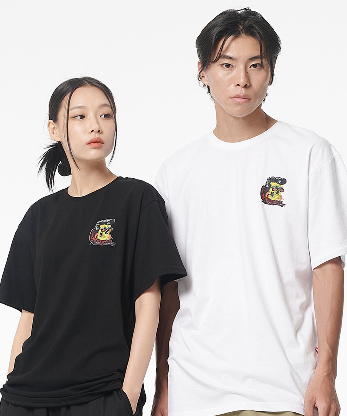 아티스트웨어(ARTISTWEAR) [ATW X 스트릿건즈] 로커빌리 반팔티