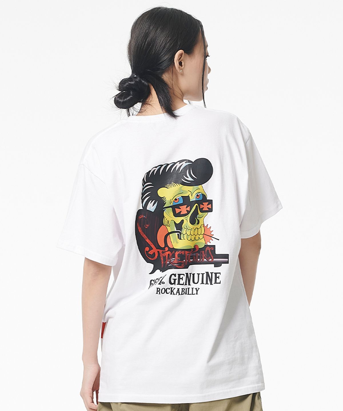 아티스트웨어(ARTISTWEAR) [ATW X 스트릿건즈] 로커빌리 반팔티