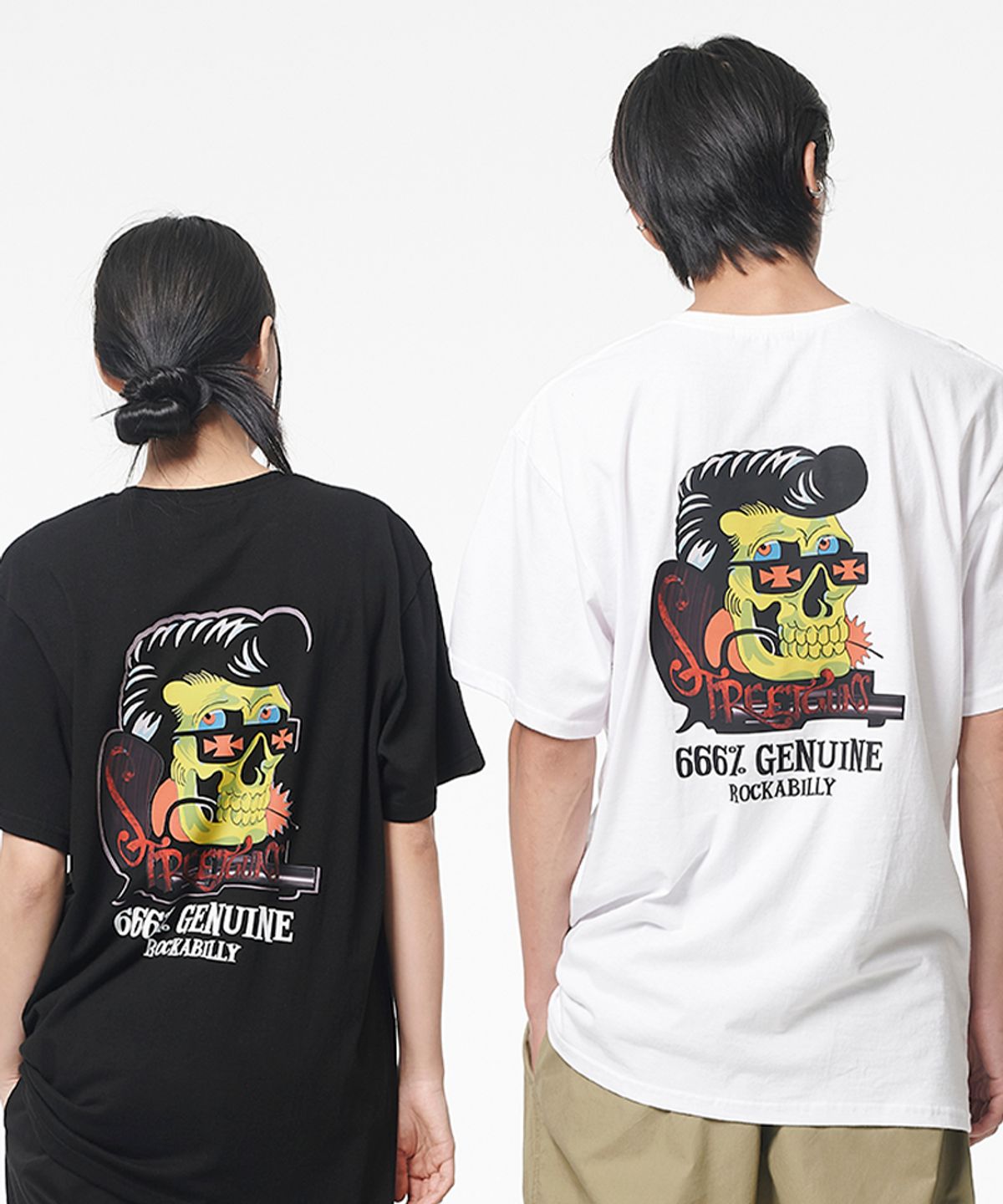아티스트웨어(ARTISTWEAR) [ATW X 스트릿건즈] 로커빌리 반팔티