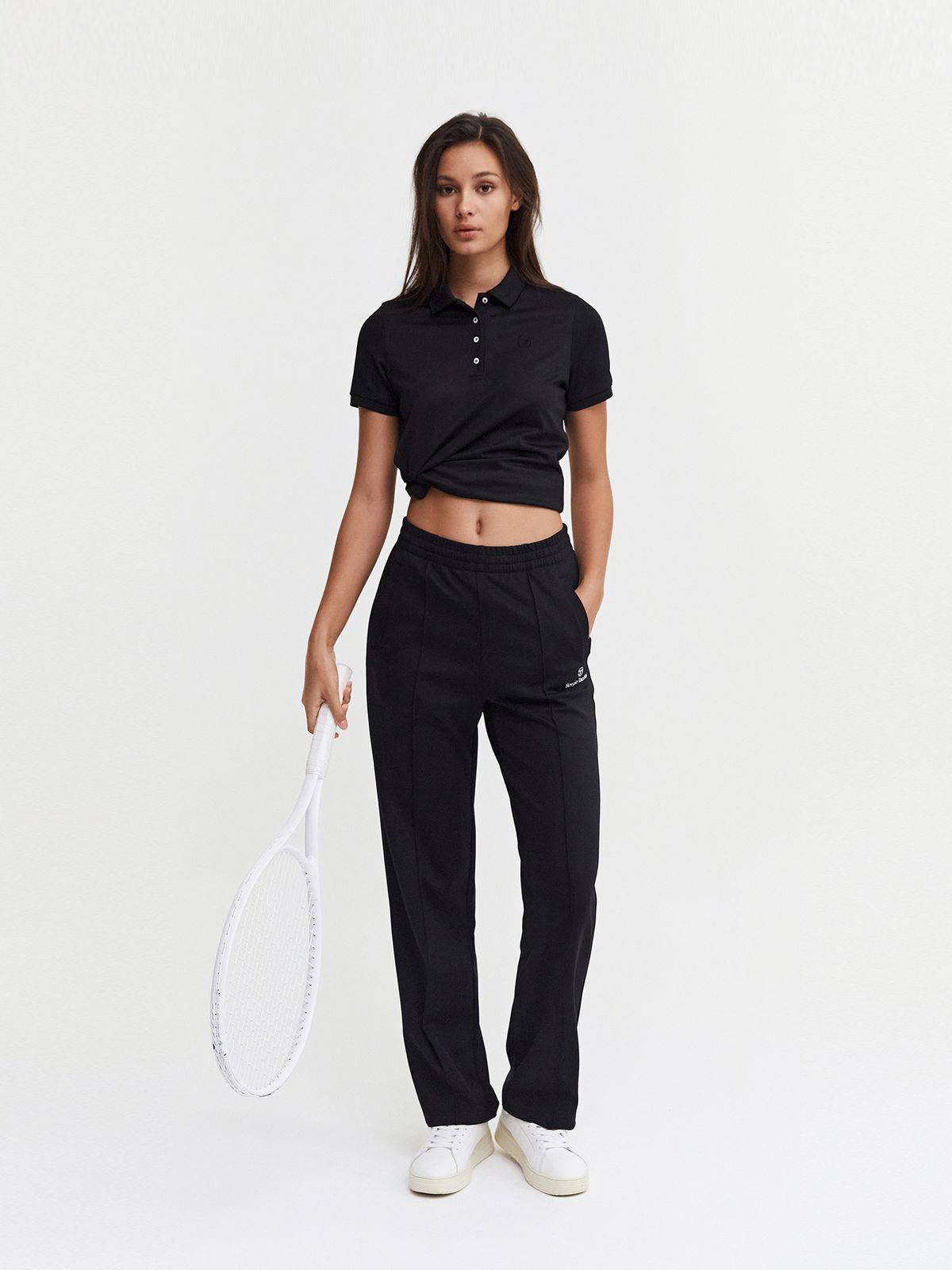 세르지오 타키니(SERGIO TACCHINI) W 고트 트랙팬츠 (Black)