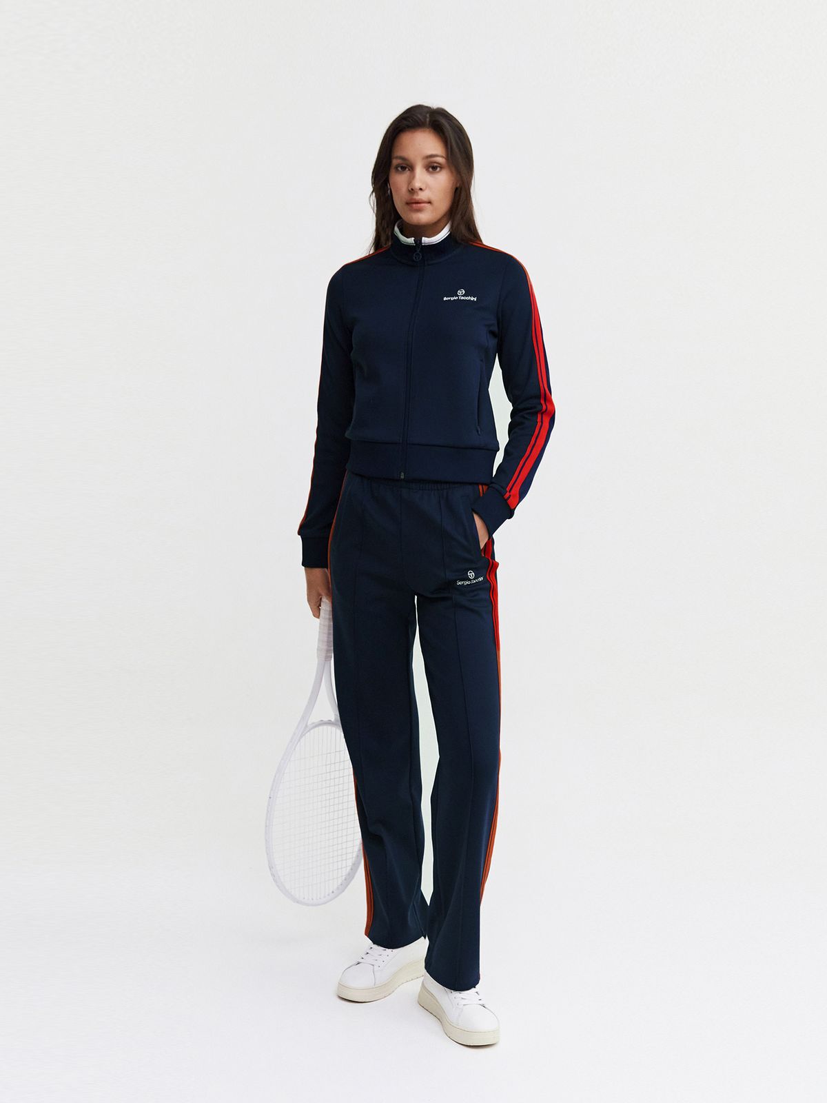 세르지오 타키니(SERGIO TACCHINI) W 고트 다마린도 트랙팬츠 (Navy)