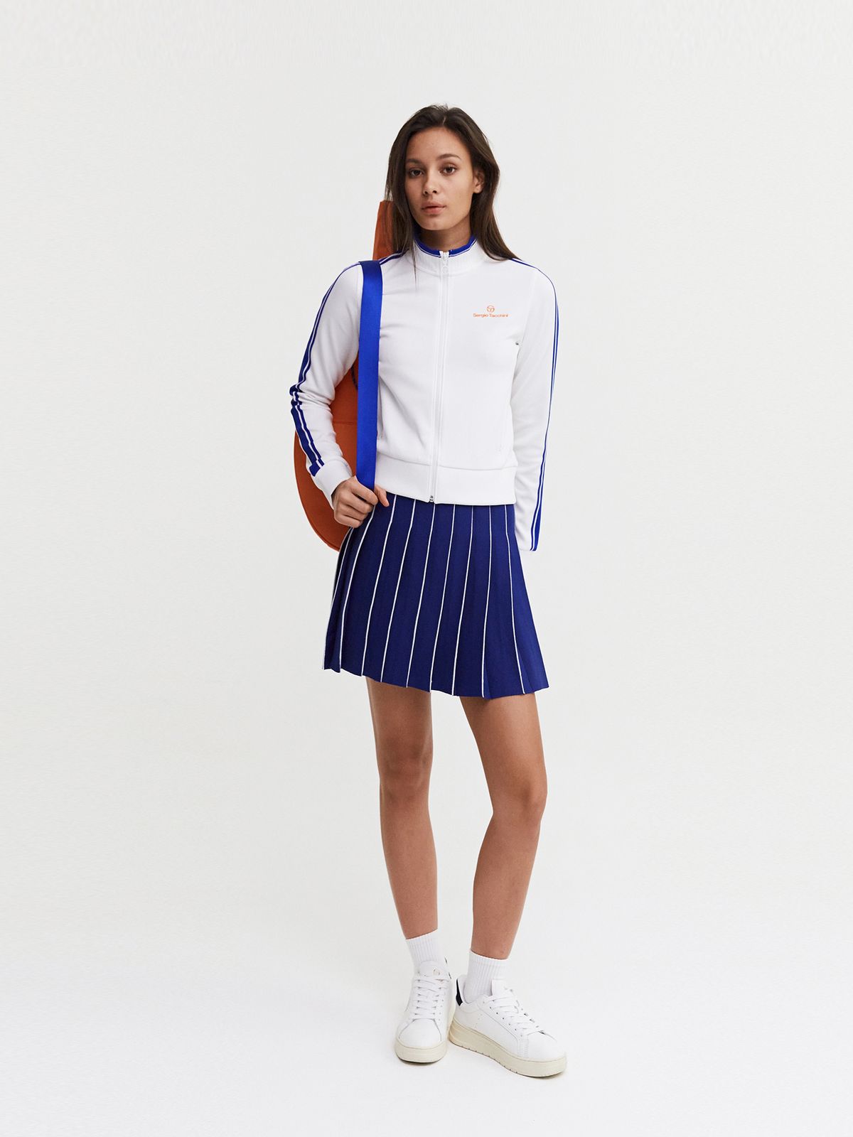 세르지오 타키니(SERGIO TACCHINI) W 고트 다마린도 트랙집업 (White)