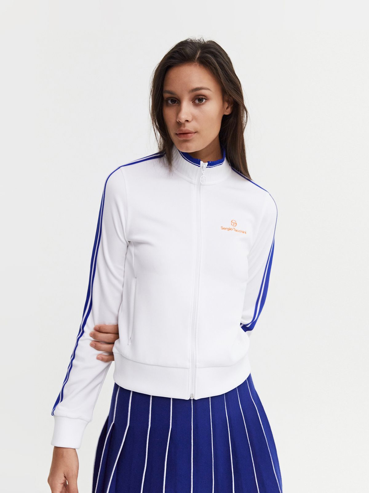세르지오 타키니(SERGIO TACCHINI) W 고트 다마린도 트랙집업 (White)