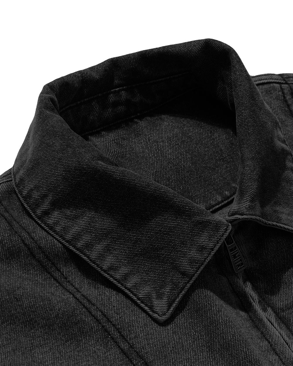 ジャケットその他 DIMITRI BLACK 2WAY Crop Denim Blouson Jacket Dust Black DBDD MUSINSA | DIMITRI BLACK 2WAY Cropped Denim Blouson Jacket_Black