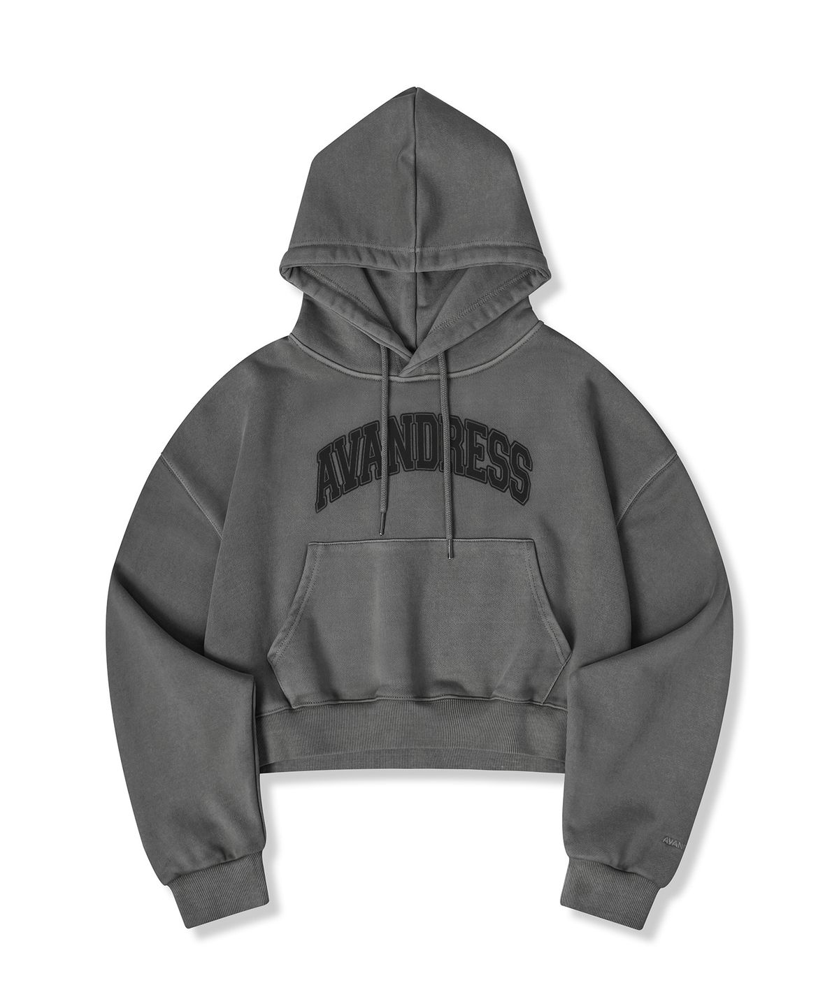 어반드레스(AVANDRESS) Pigment Overfit Crop Hood - 3COL