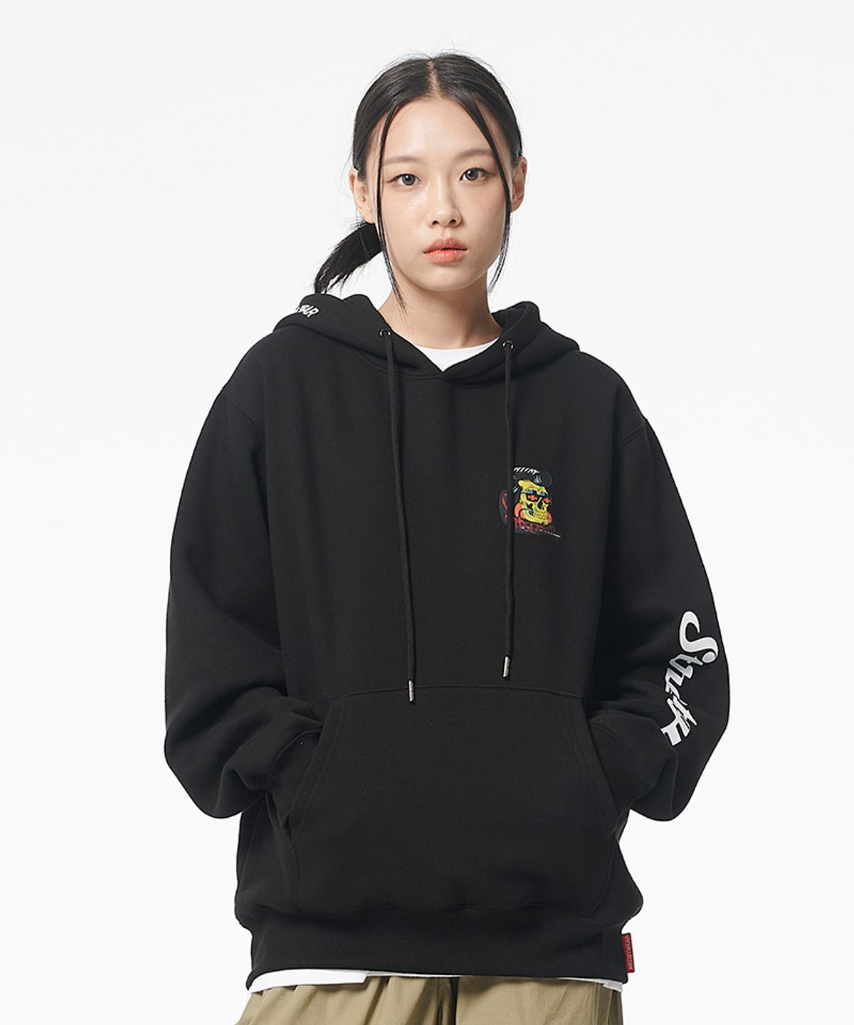 아티스트웨어(ARTISTWEAR) [ATW X 스트릿건즈] 로커빌리 후드티