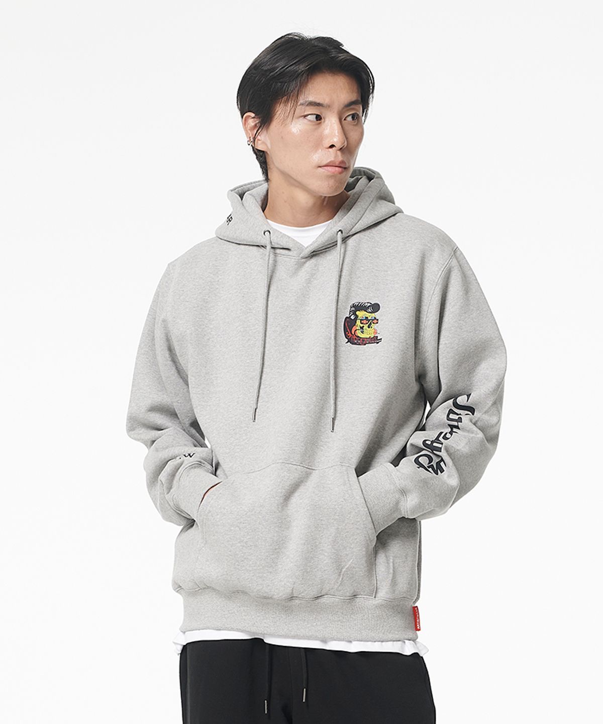 아티스트웨어(ARTISTWEAR) [ATW X 스트릿건즈] 로커빌리 후드티