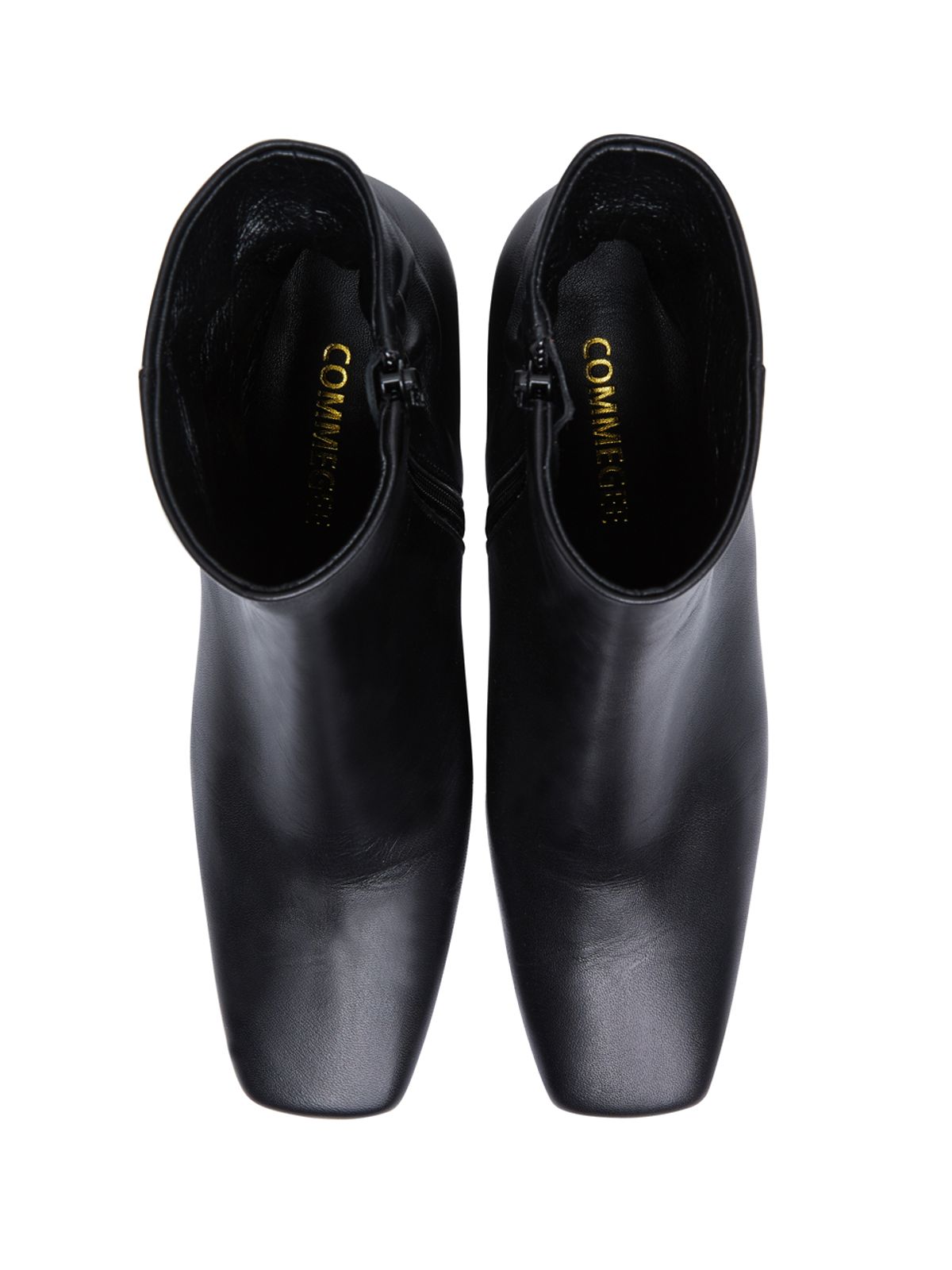 꼼므지(COMMEGEE) Banding Point Boots / CG1034BK