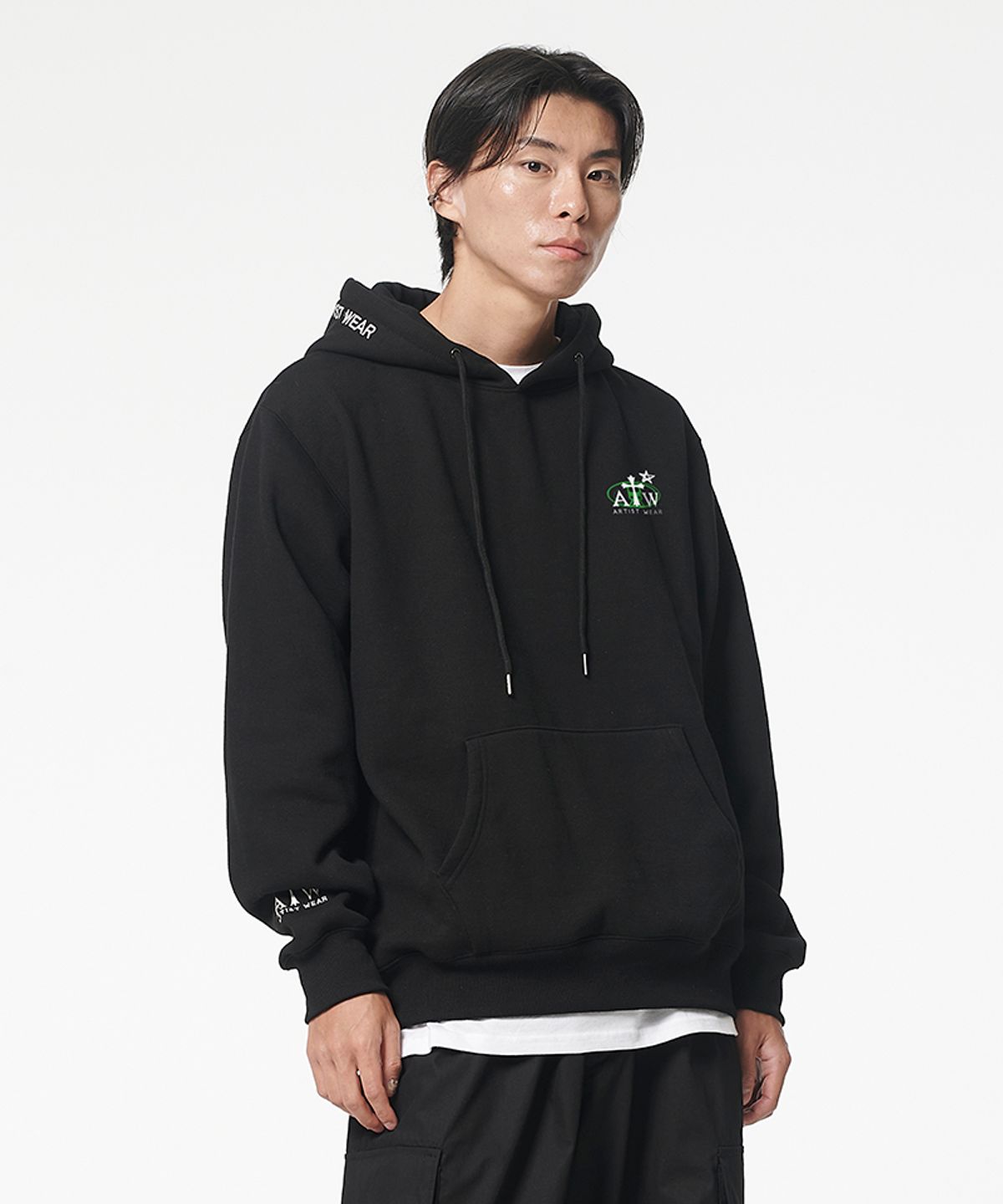 아티스트웨어(ARTISTWEAR) [ATW] 라인2플레이스 후드티