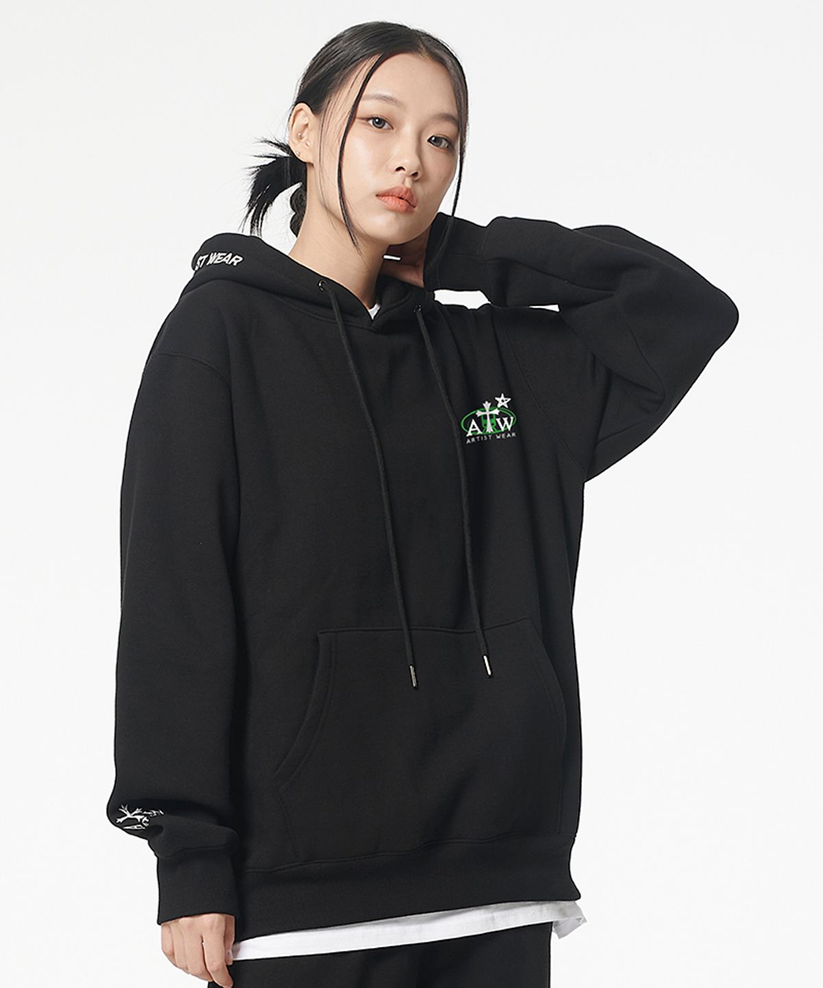 아티스트웨어(ARTISTWEAR) [ATW] 라인2플레이스 후드티