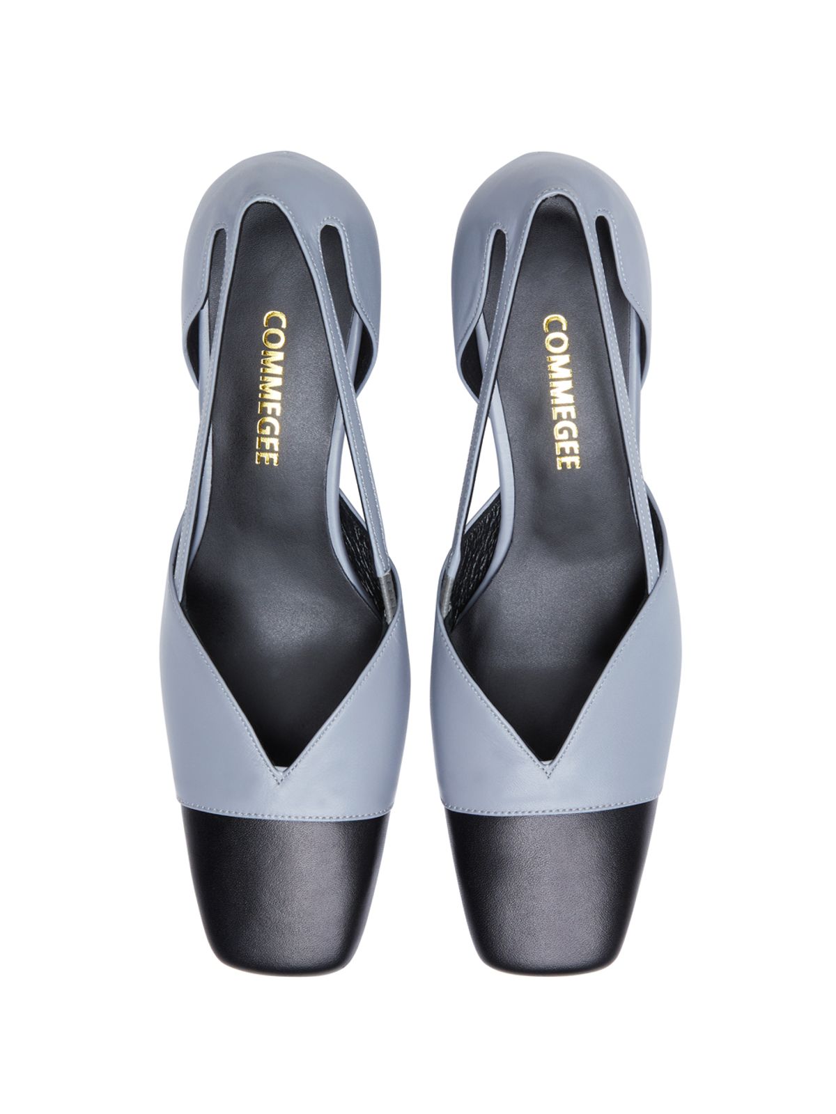 꼼므지(COMMEGEE) V Pointed pumps / CG1035BKBL