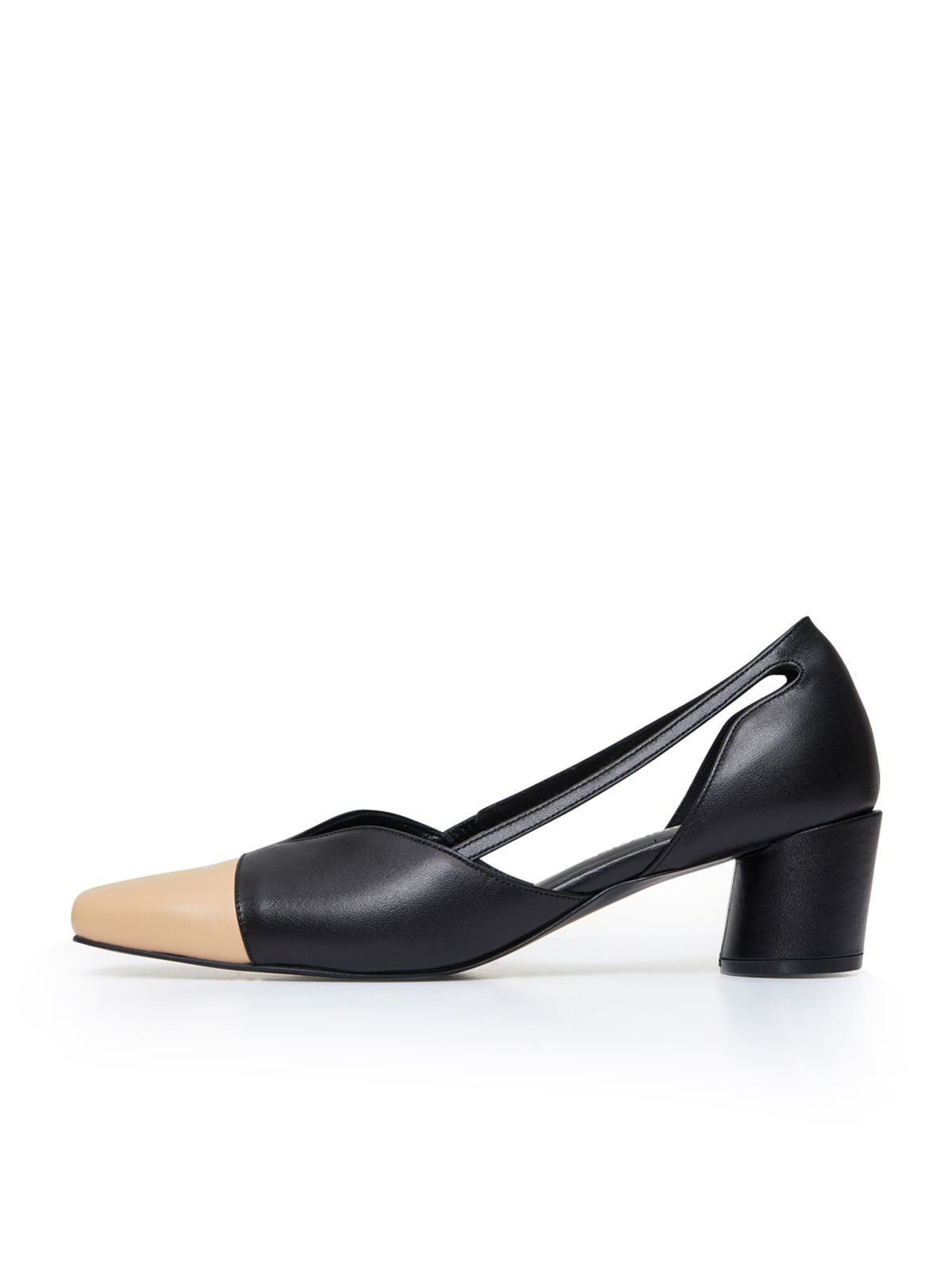 꼼므지(COMMEGEE) V Pointed pumps / CG1035BEBK