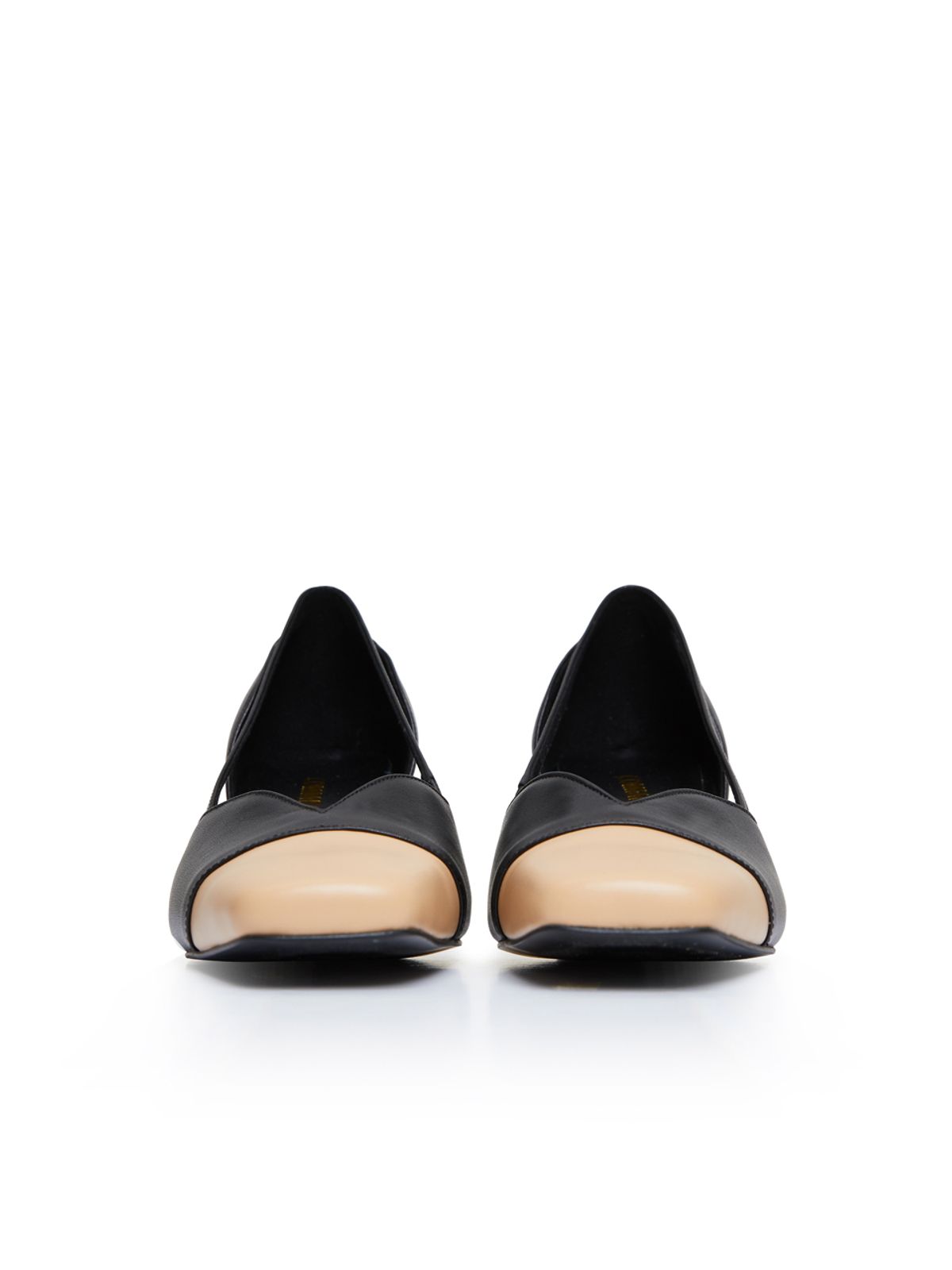 꼼므지(COMMEGEE) V Pointed pumps / CG1035BEBK