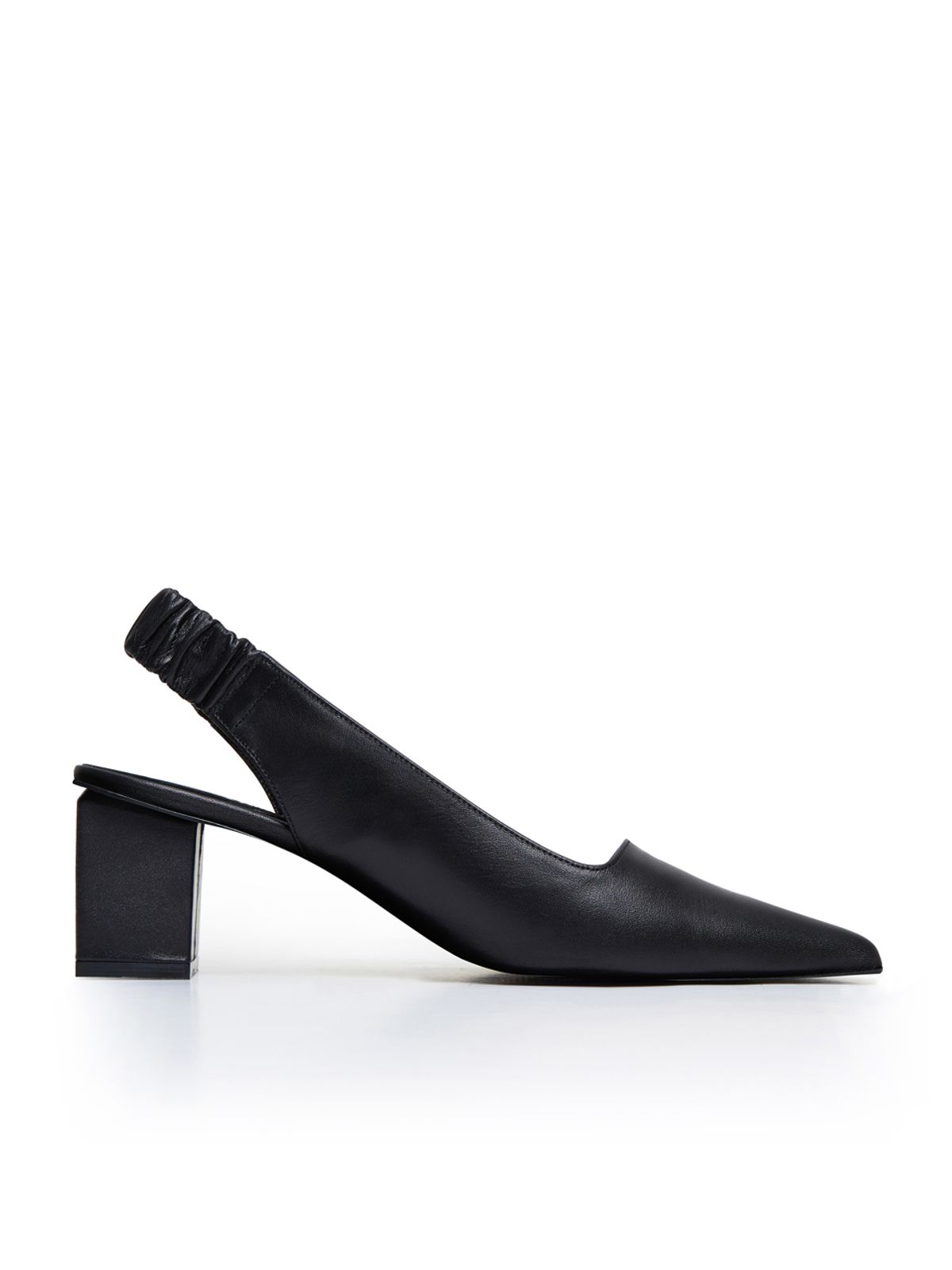 꼼므지(COMMEGEE) Banding Point sling-back / CG1037BK