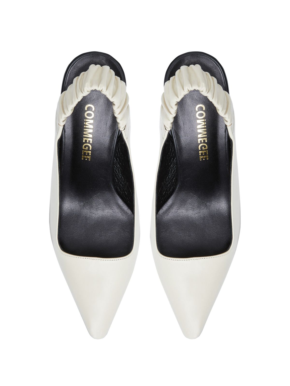 꼼므지(COMMEGEE) Banding Point sling-back / CG1037IV