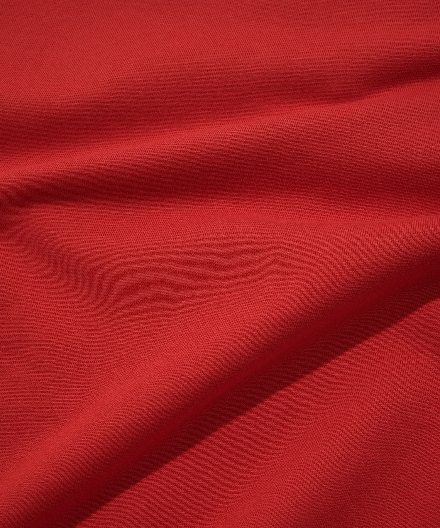 スウェット・トレーナー COVERNAT Block collar half zip-up sweatshirt red Covernat Unisex Block Collar Half Zipup Sweatshirt Red
