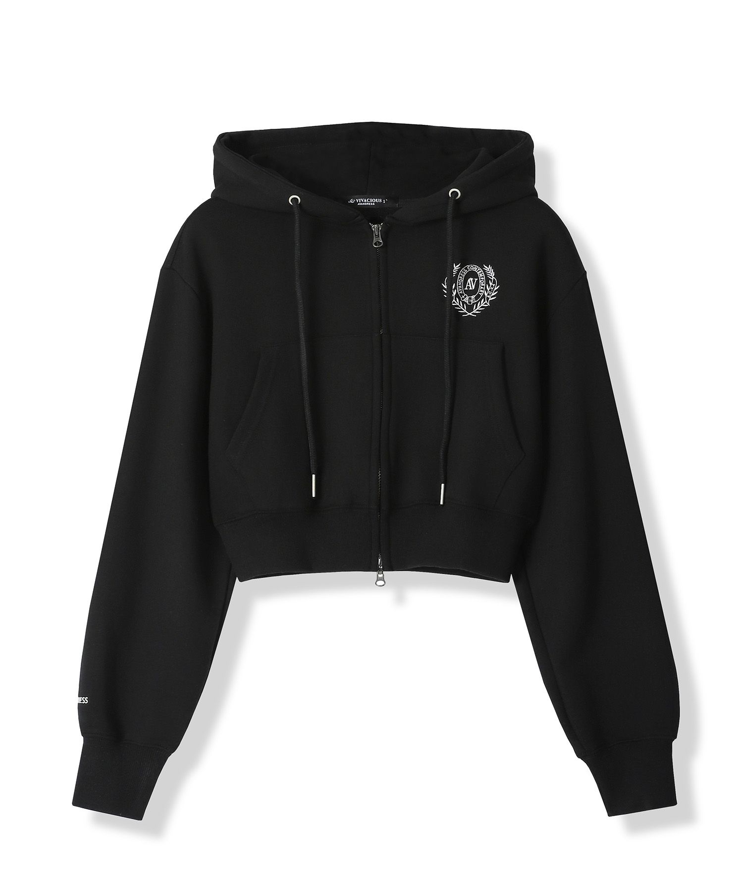 アウターその他 AVANDRESS AV LOGO CROP HOOD ZIPUP NAVY MUSINSA | AVANDRESS AV LOGO CROP HOOD ZIP-UP SKY BLUE