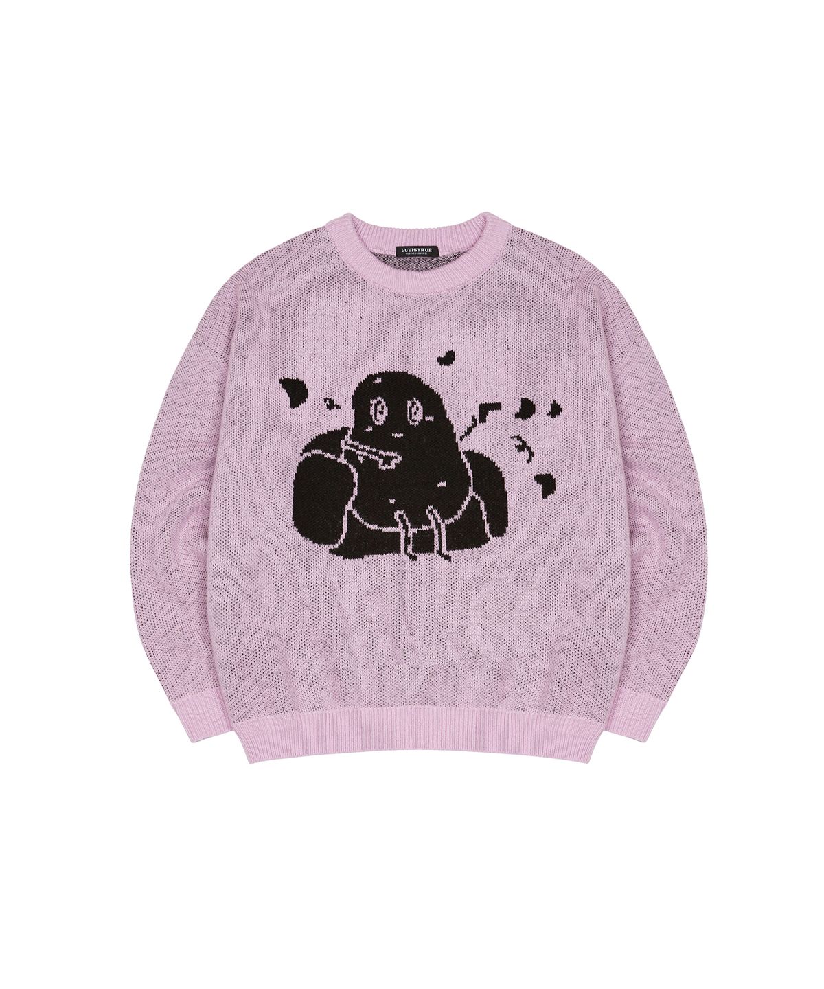 러브이즈트루(LUVISTRUE) CH COUCH KNIT(PURPLE)