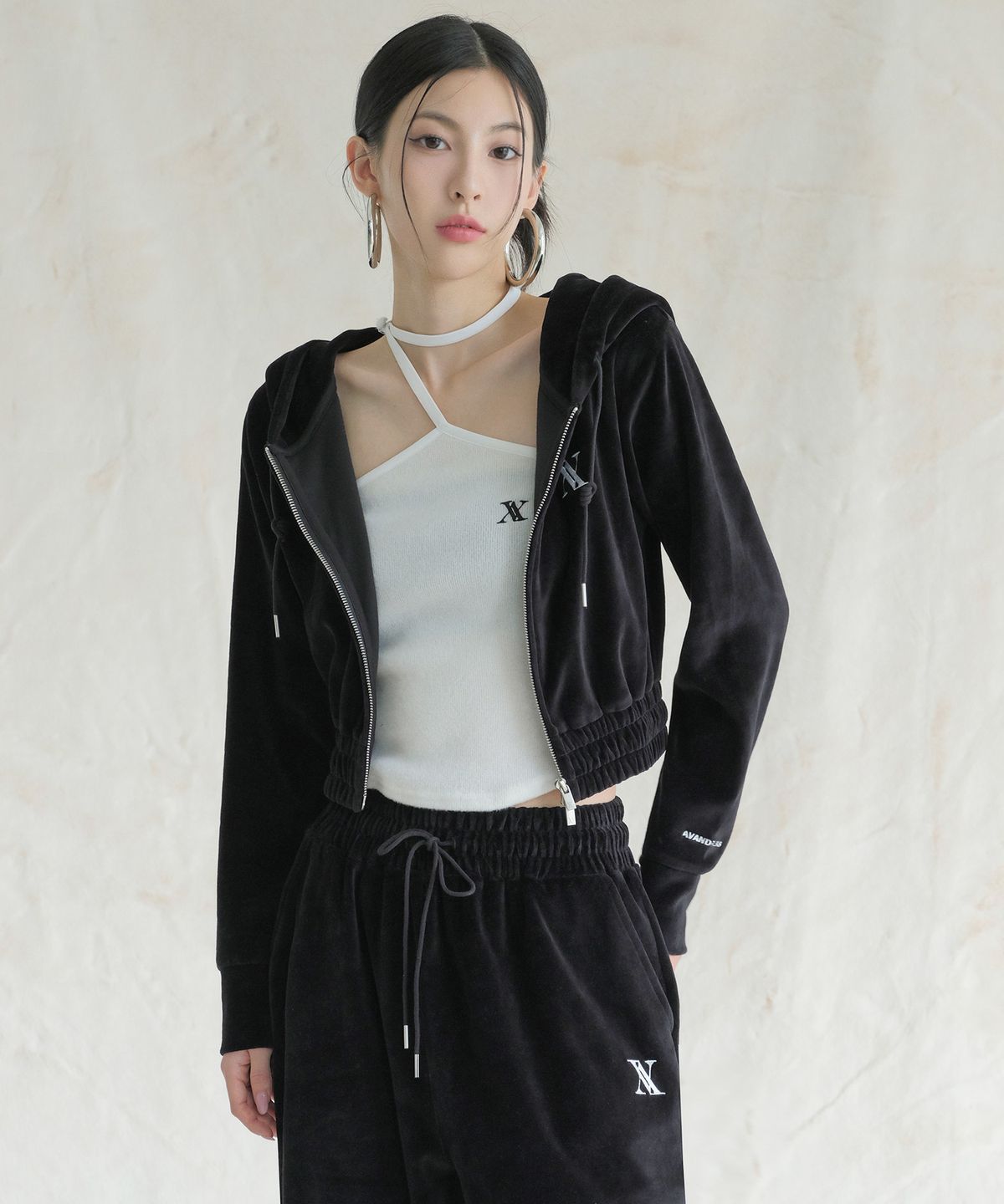 어반드레스(AVANDRESS) Very Beloa Hood Zip-up - 6COL