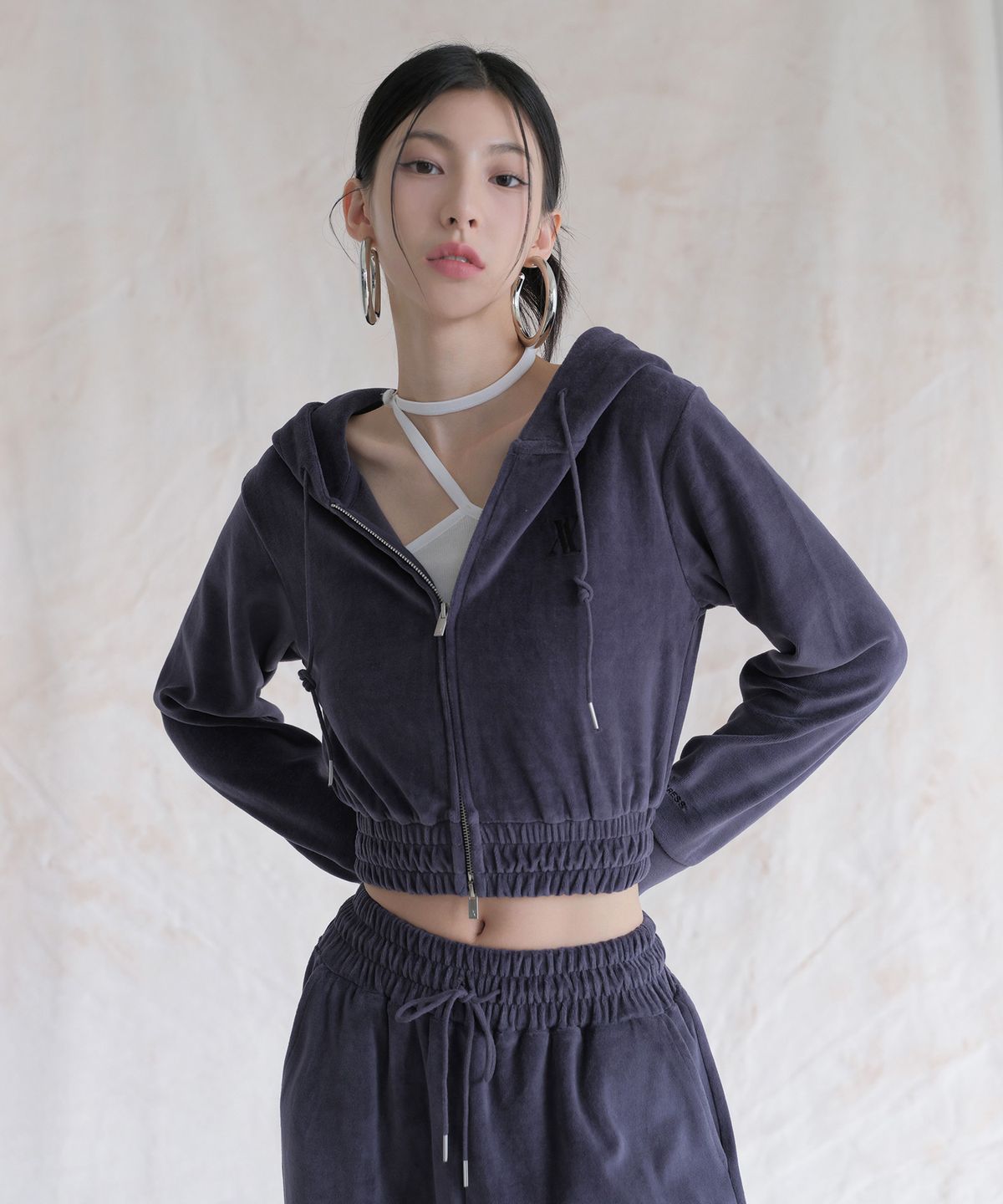 어반드레스(AVANDRESS) Very Beloa Hood Zip-up - 6COL