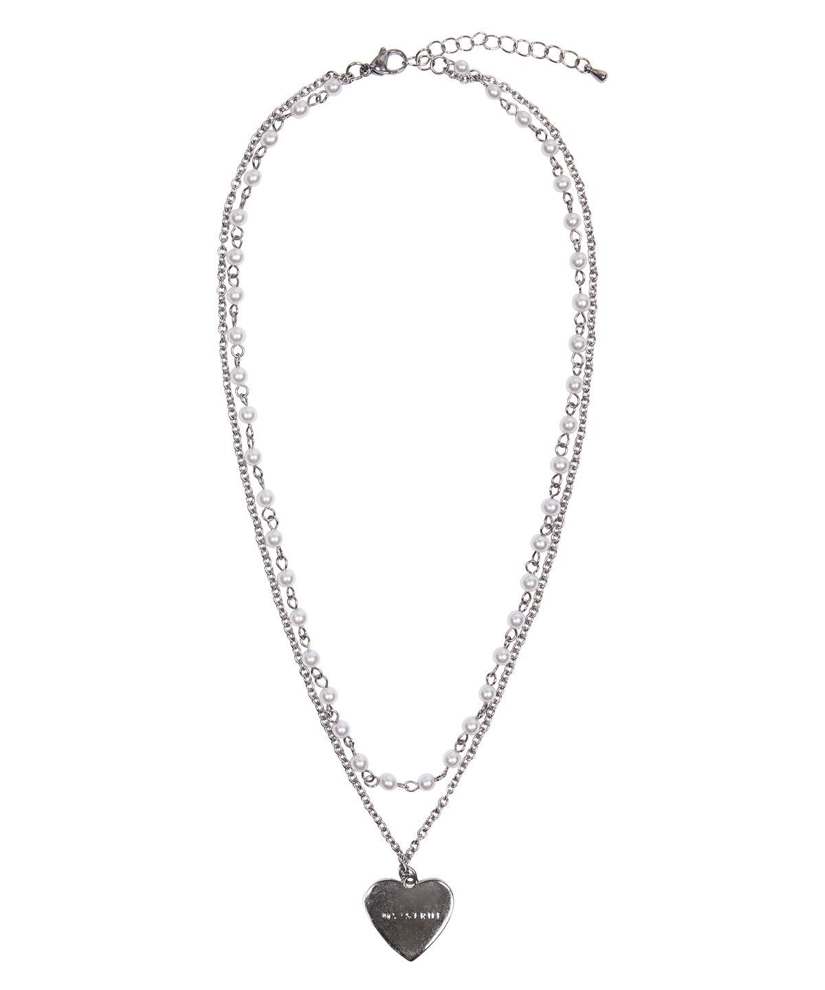 러브이즈트루(LUVISTRUE) CH LUV NECKLACE(SILVER)