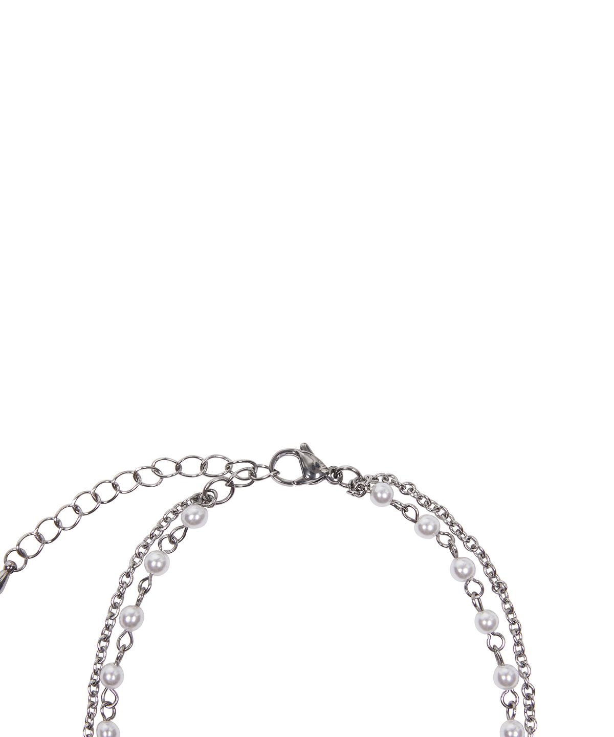 러브이즈트루(LUVISTRUE) CH LUV NECKLACE(SILVER)