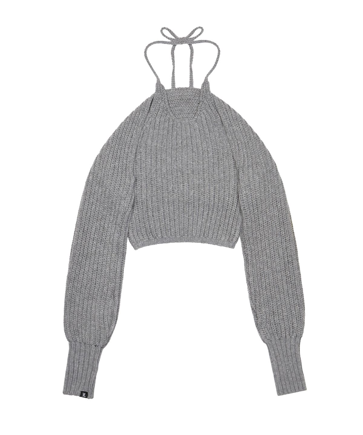 러브이즈트루(LUVISTRUE) CH BOLERO HALTERNECK SET(GRAY)