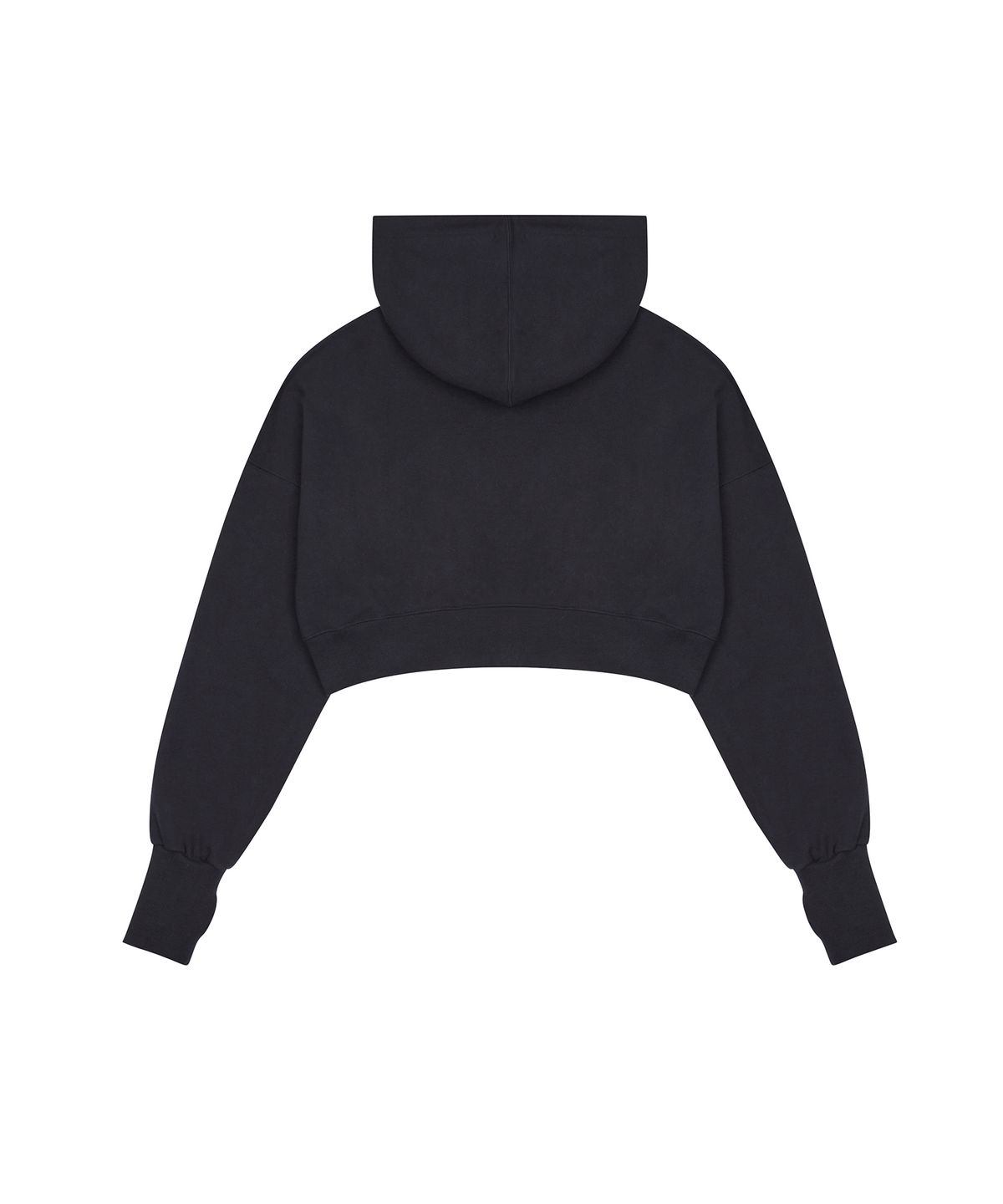 러브이즈트루(LUVISTRUE) CH 2-WAY CROP HOOD ZIP UP(NAVY)